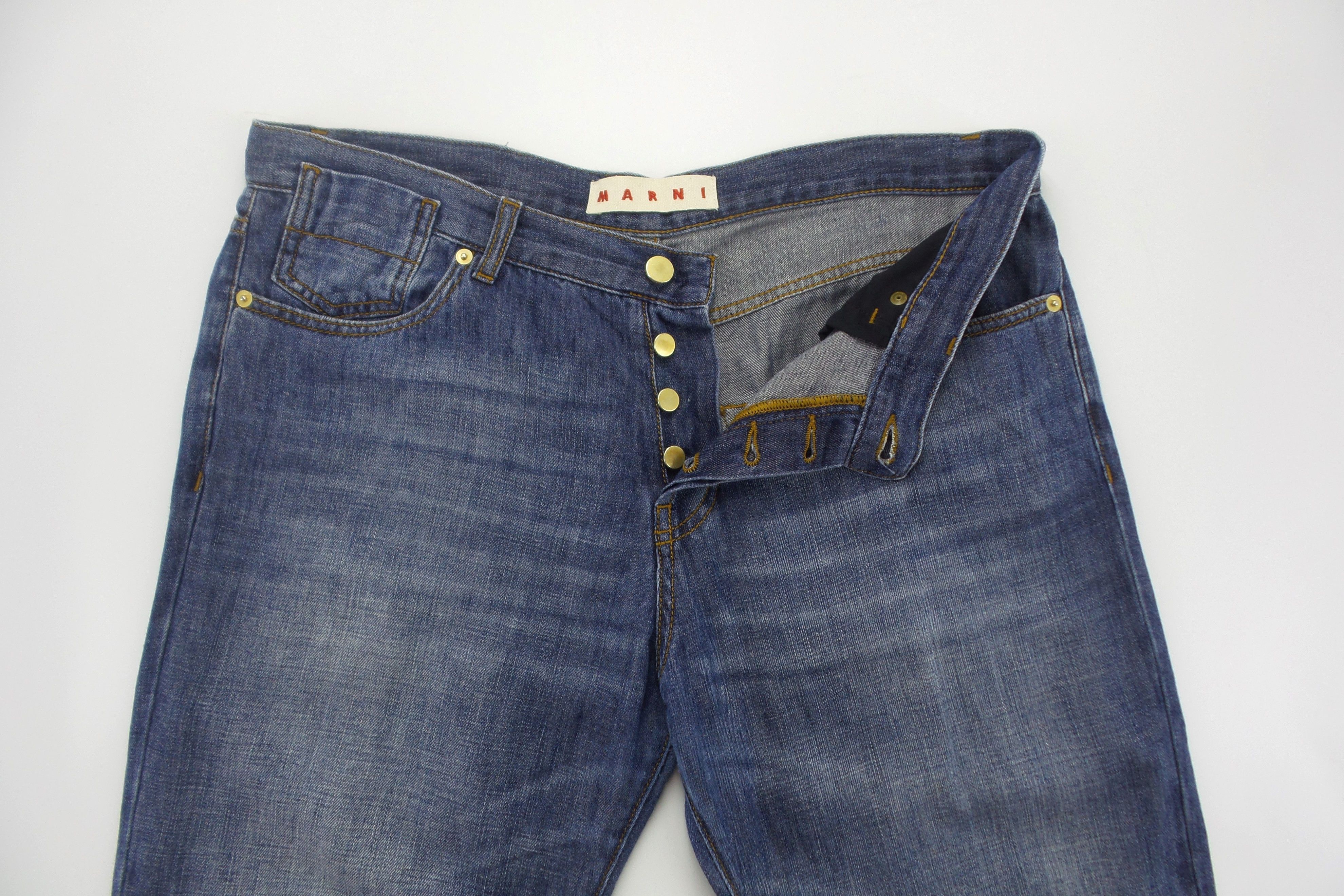 Marni Marni Button Fly Light Weight Jeans W36xL38 Size US 36 / EU 52 - 2 Thumbnail