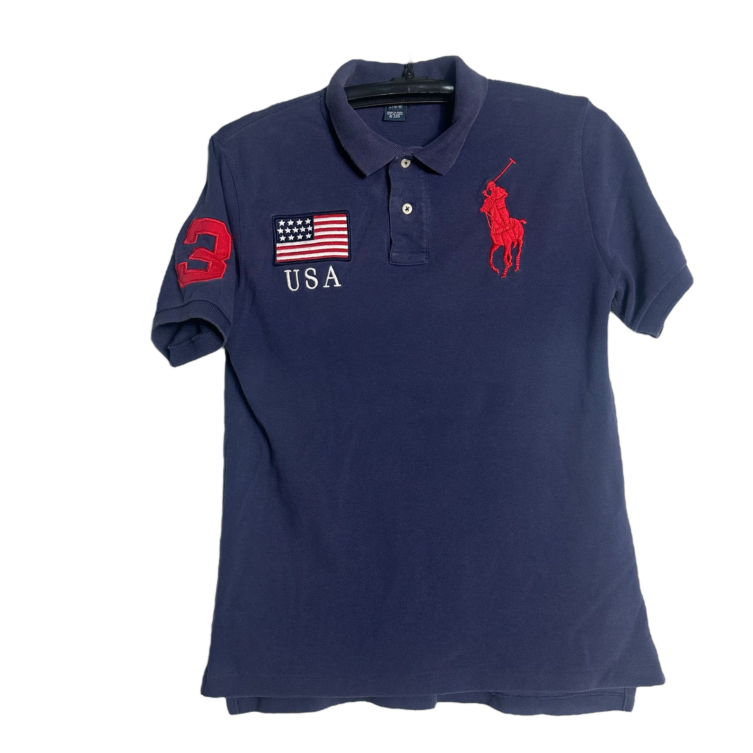 極美品✨POLO RALPH LAUREN LAS VEGAS 3 2XL Polo Ralph Lauren × Streetwear × Vintage RARE 💀 POLO BY