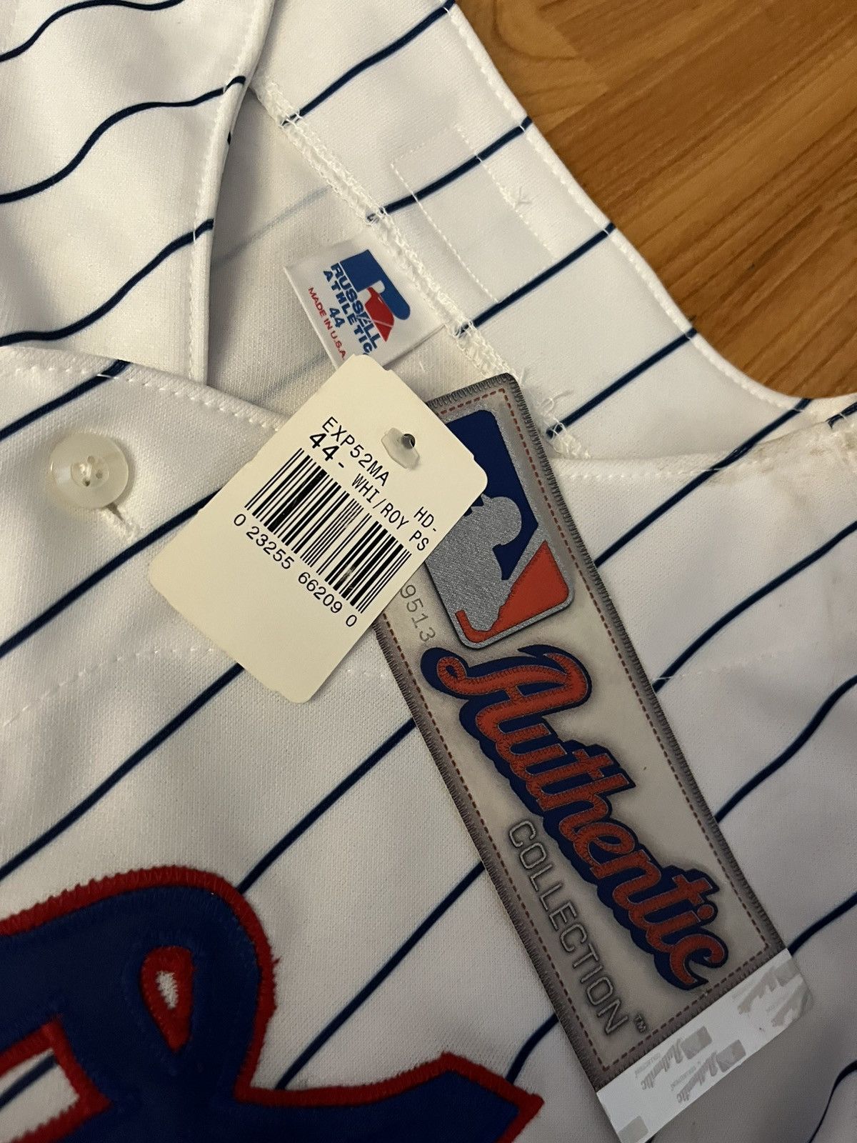 Russell Athletic Last of its kind 04 nwt Montreal Expos authentic home jersey Size US L / EU 52-54 / 3 - 5 Thumbnail