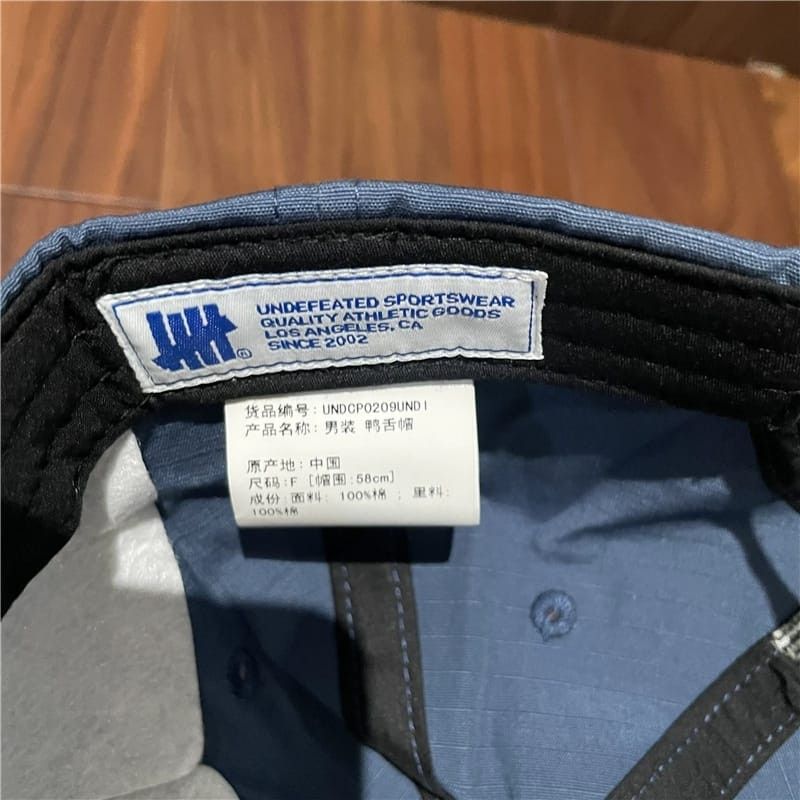 Undefeated UNDEFEATED ADJUSTABLE HAT Size ONE SIZE - 5 Thumbnail