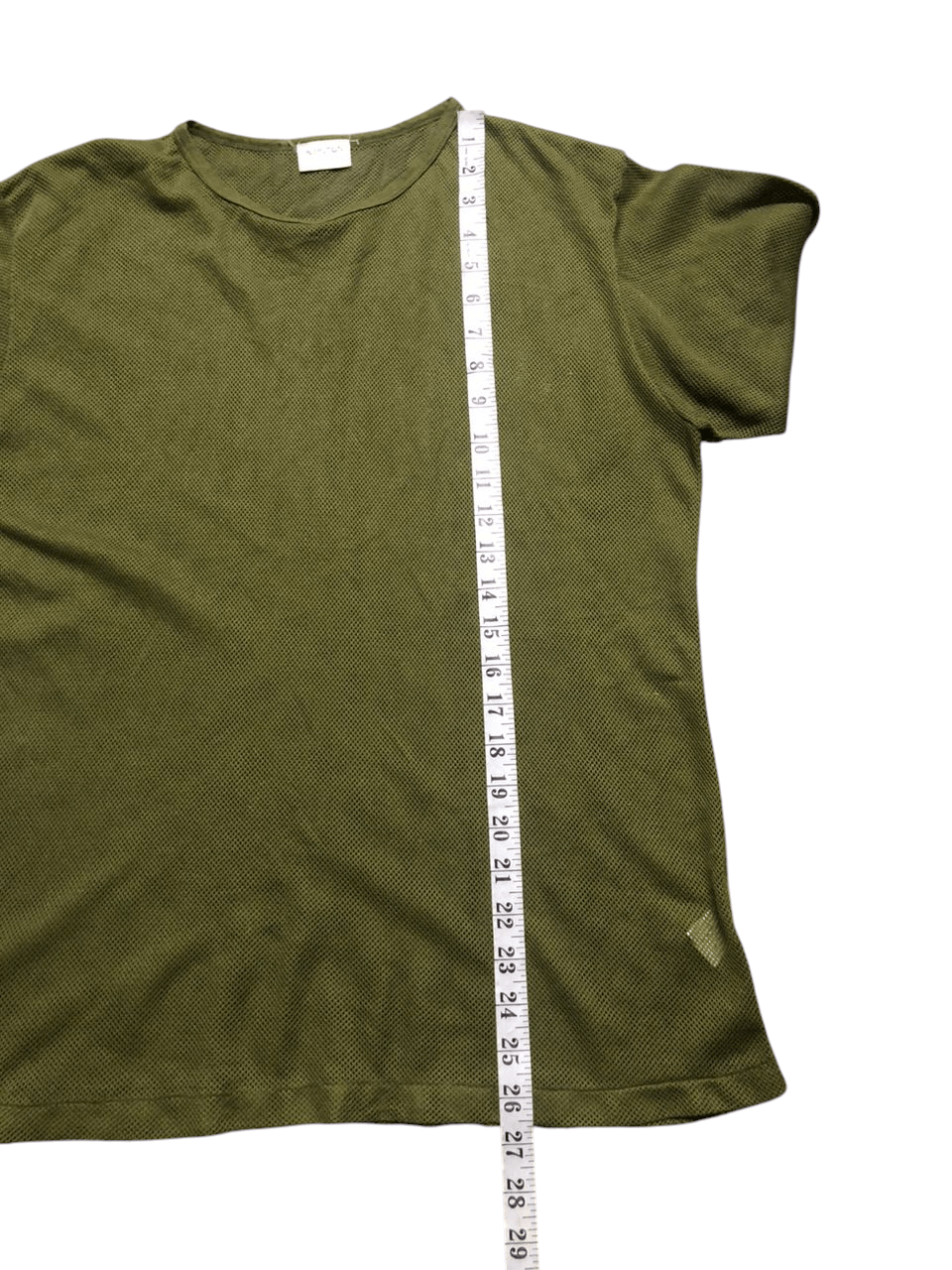 Japanese Brand Vintage Houston Mesh T-shirt Army Green Size US M / EU 48-50 / 2 - 18 Thumbnail