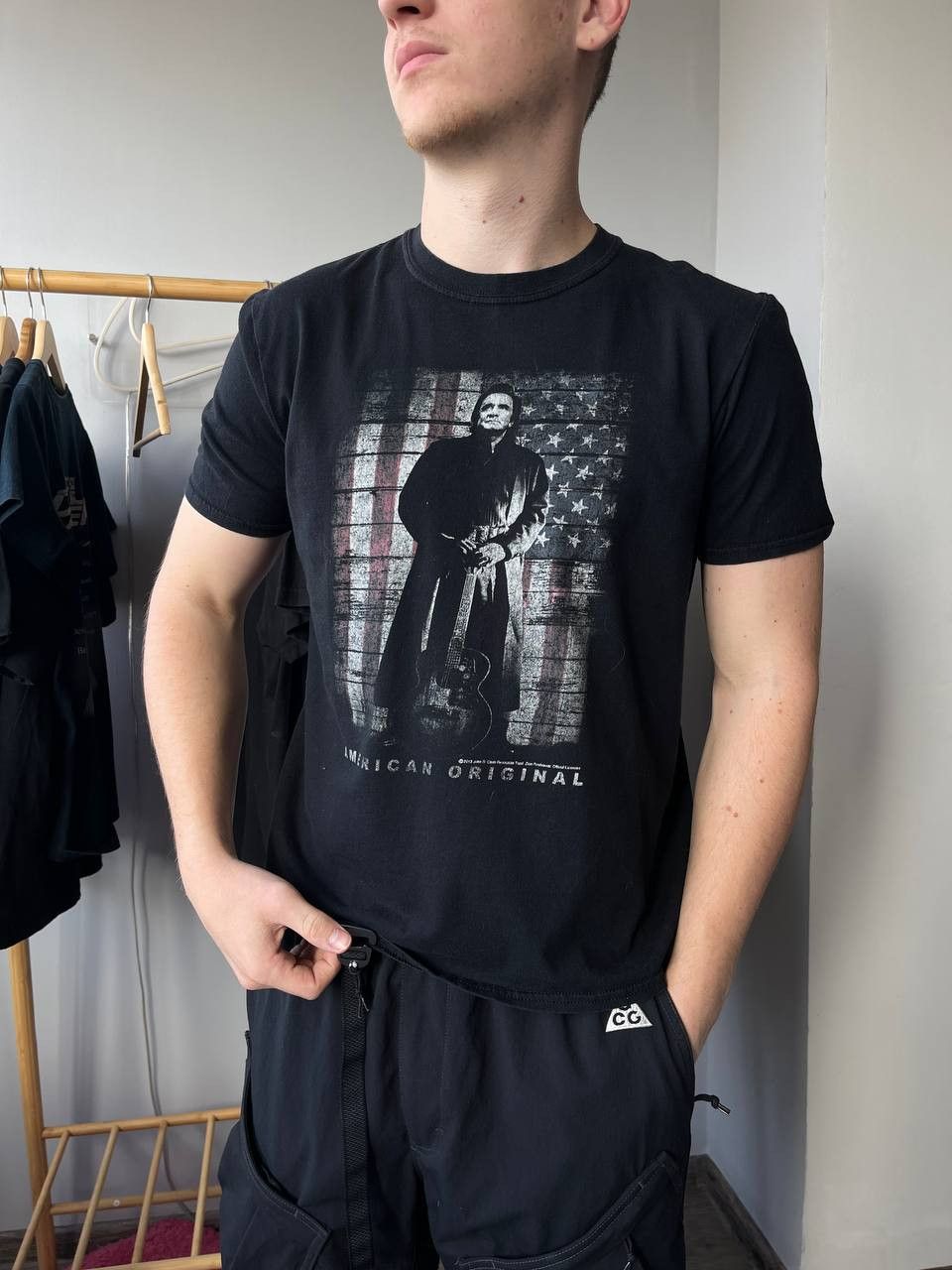 Band Tees × Vintage VINTAGE 2013 RARE JOHNNY CASH TEE Size US M / EU 48-50 / 2 - 1 Thumbnail