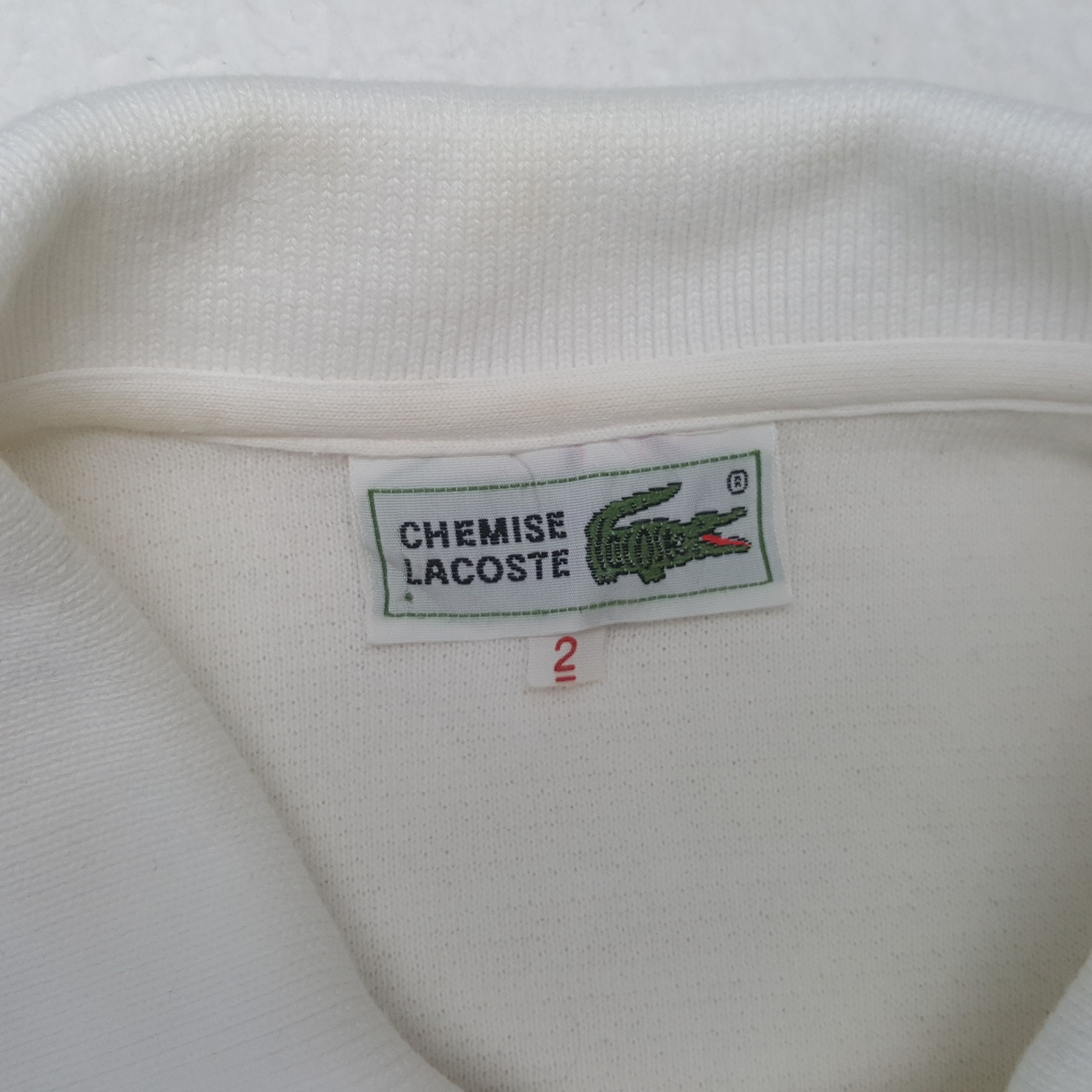 Lacoste CHEMISE LACOSTE Logo Design Polos C293N22 Size US S / EU 44-46 / 1 - 4 Thumbnail