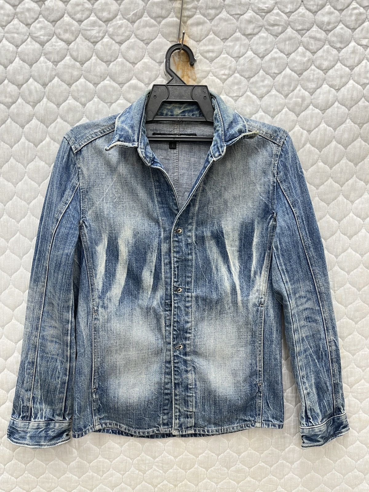 Schlussel 🔥🔥🔥STEALS SCHLUSSEL DENIM JACKET Size US S / EU 44-46 / 1 - 1 Thumbnail