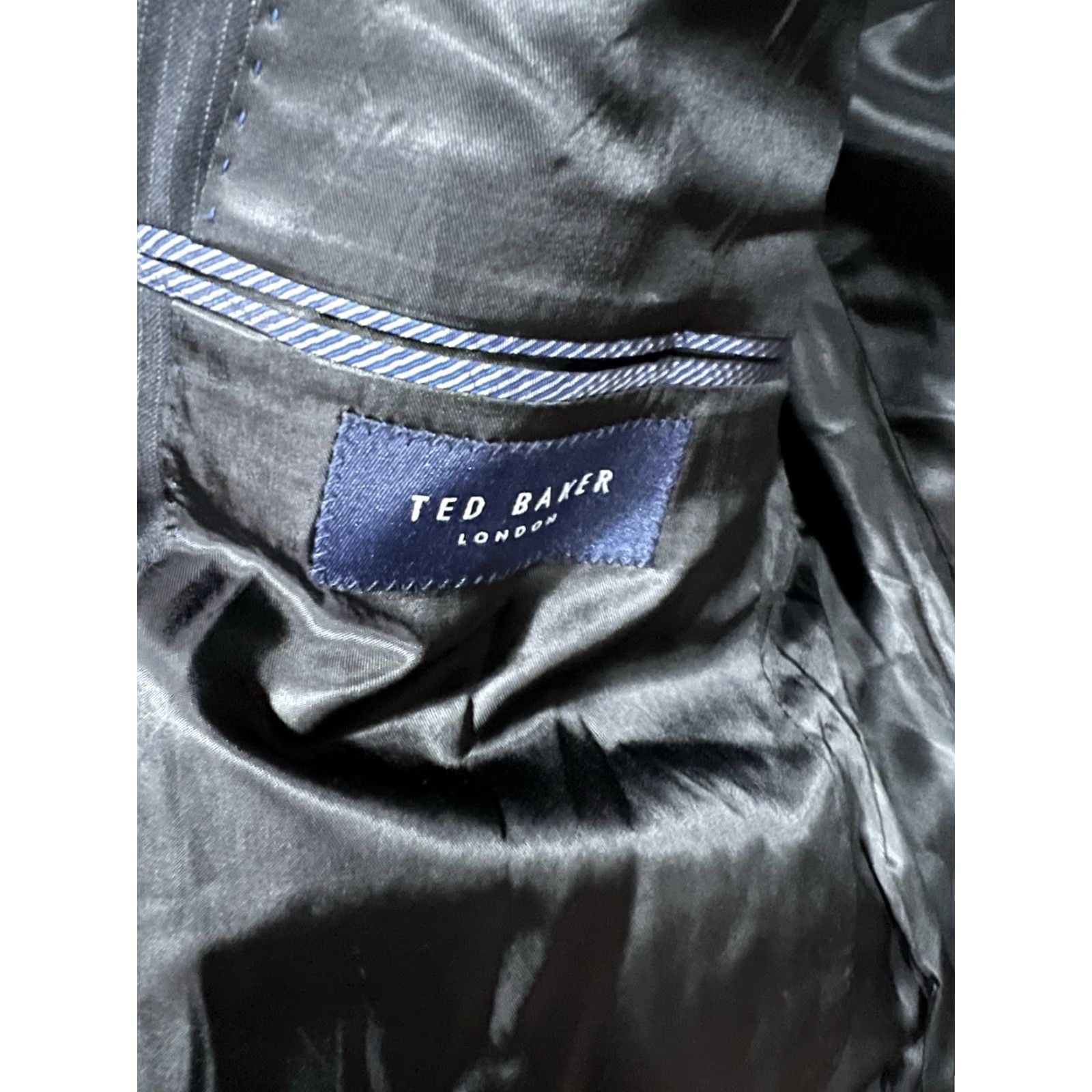 Ted Baker Ted Baker London Blazer Men 42R Black London Mens Size 42R - 3 Thumbnail