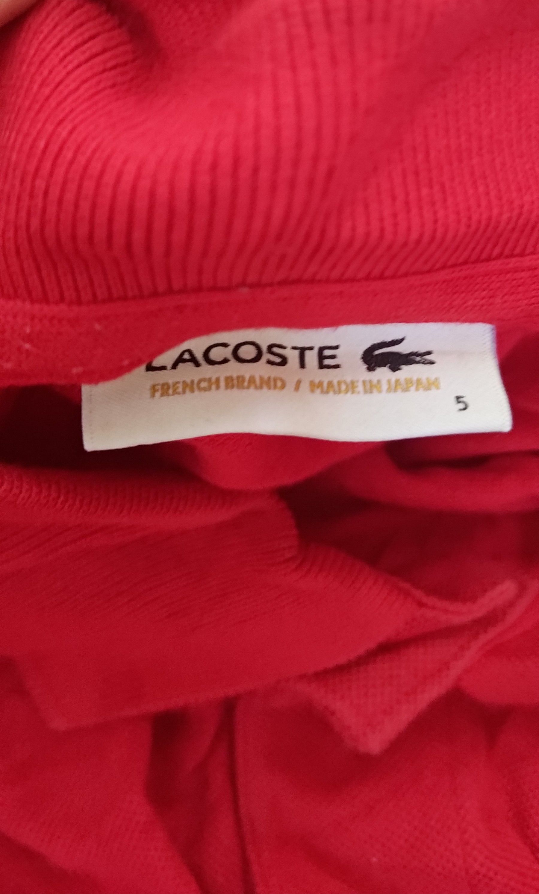 Lacoste Long Sleeve Lacoste Japan shirt Size US M / EU 48-50 / 2 - 3 Thumbnail