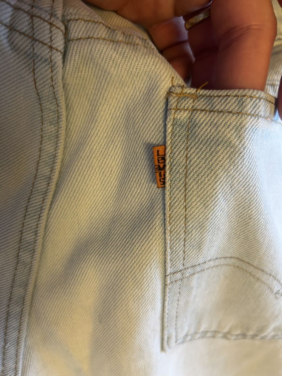 Levi's Vintage Clothing Vintage Levis 631 Orange Tag Made in Canada Y2K lightwash Size US 36 / EU 52 - 8 Thumbnail