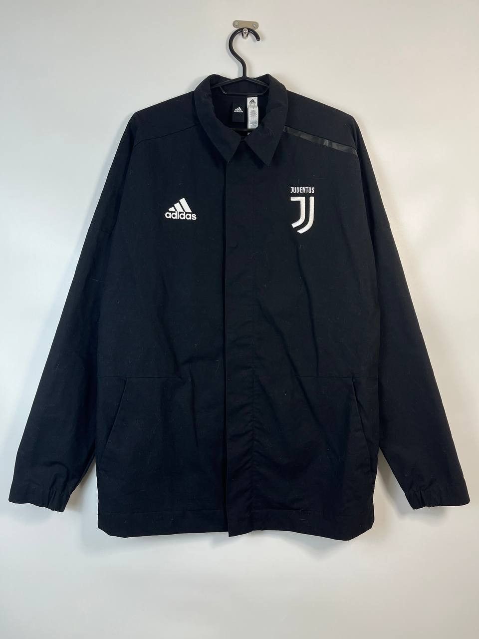 Adidas JUVENTUS ADIDAS JACKET 2017 BLACK FULL ZIP COAT CY8284 Sz S Size US S / EU 44-46 / 1 - 1 Thumbnail