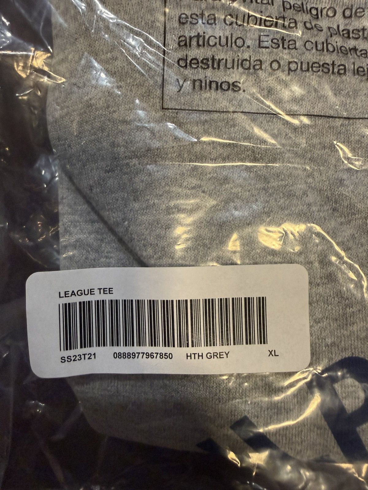 Supreme Supreme League Tee Size US XL / EU 56 / 4 - 5 Thumbnail