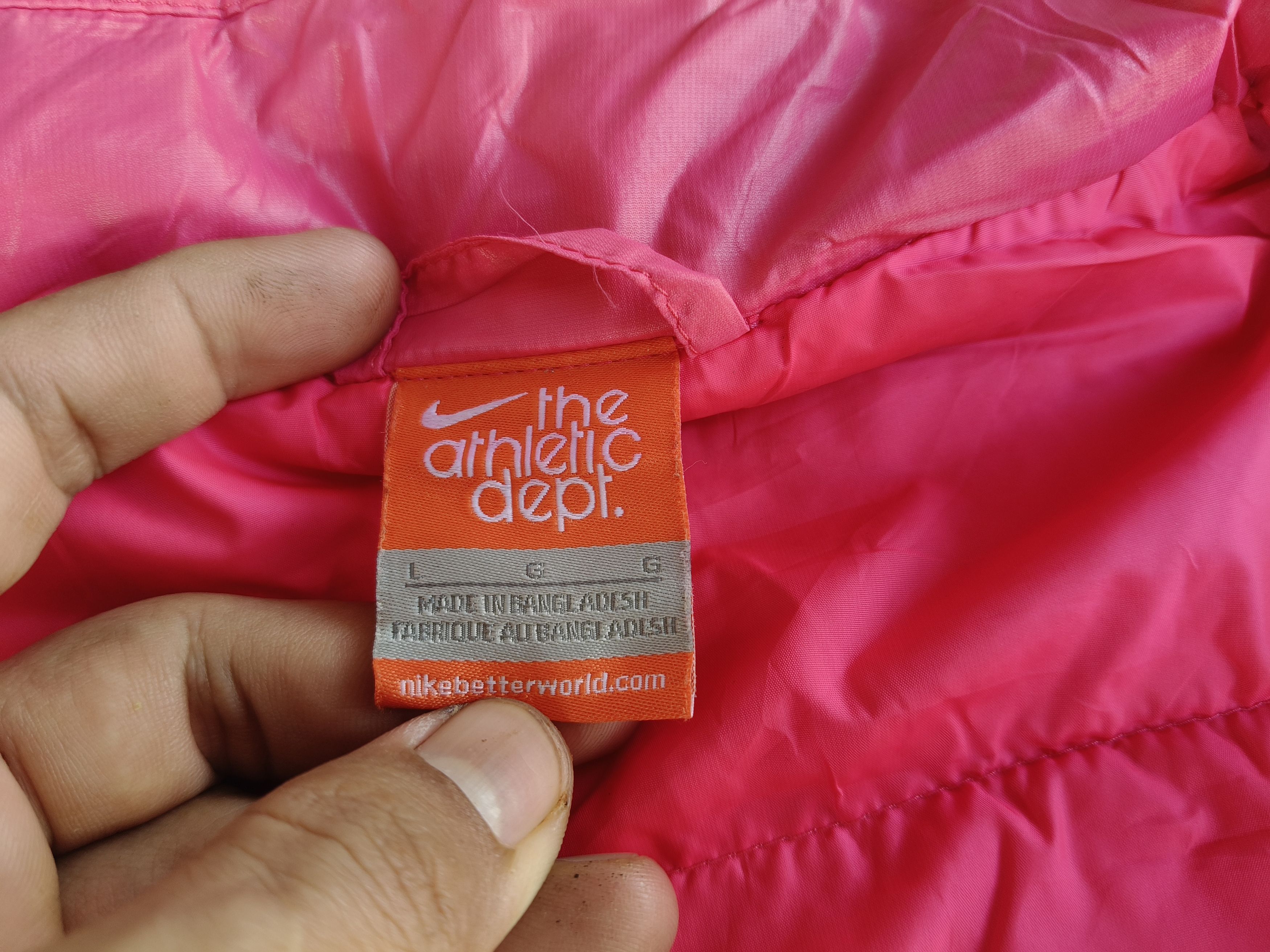 Nike Nike Quilted Zipper Jacket Size L / US 10 / IT 46 - 9 Thumbnail