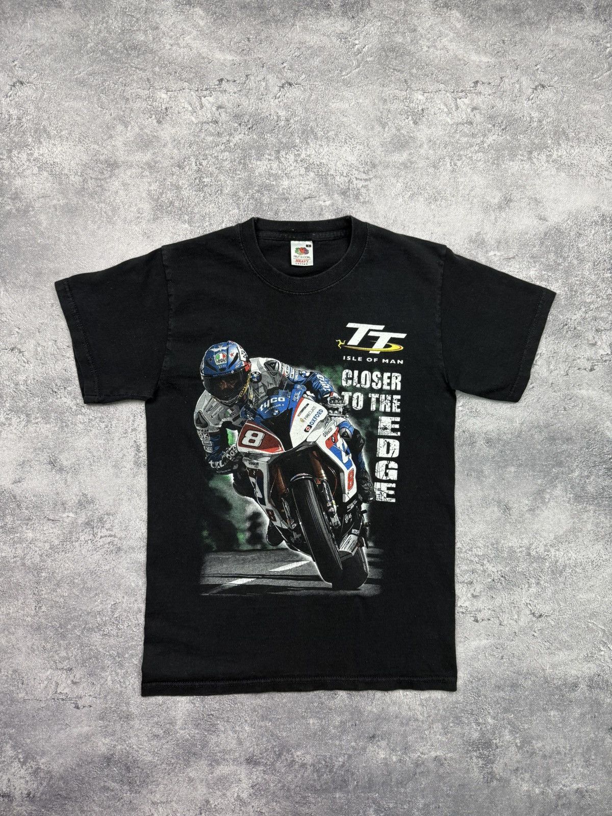BMW 00’s Vintage BMW Dainese Moto Racing T-Shirt Isle Of Man Size US S / EU 44-46 / 1 - 1 Thumbnail