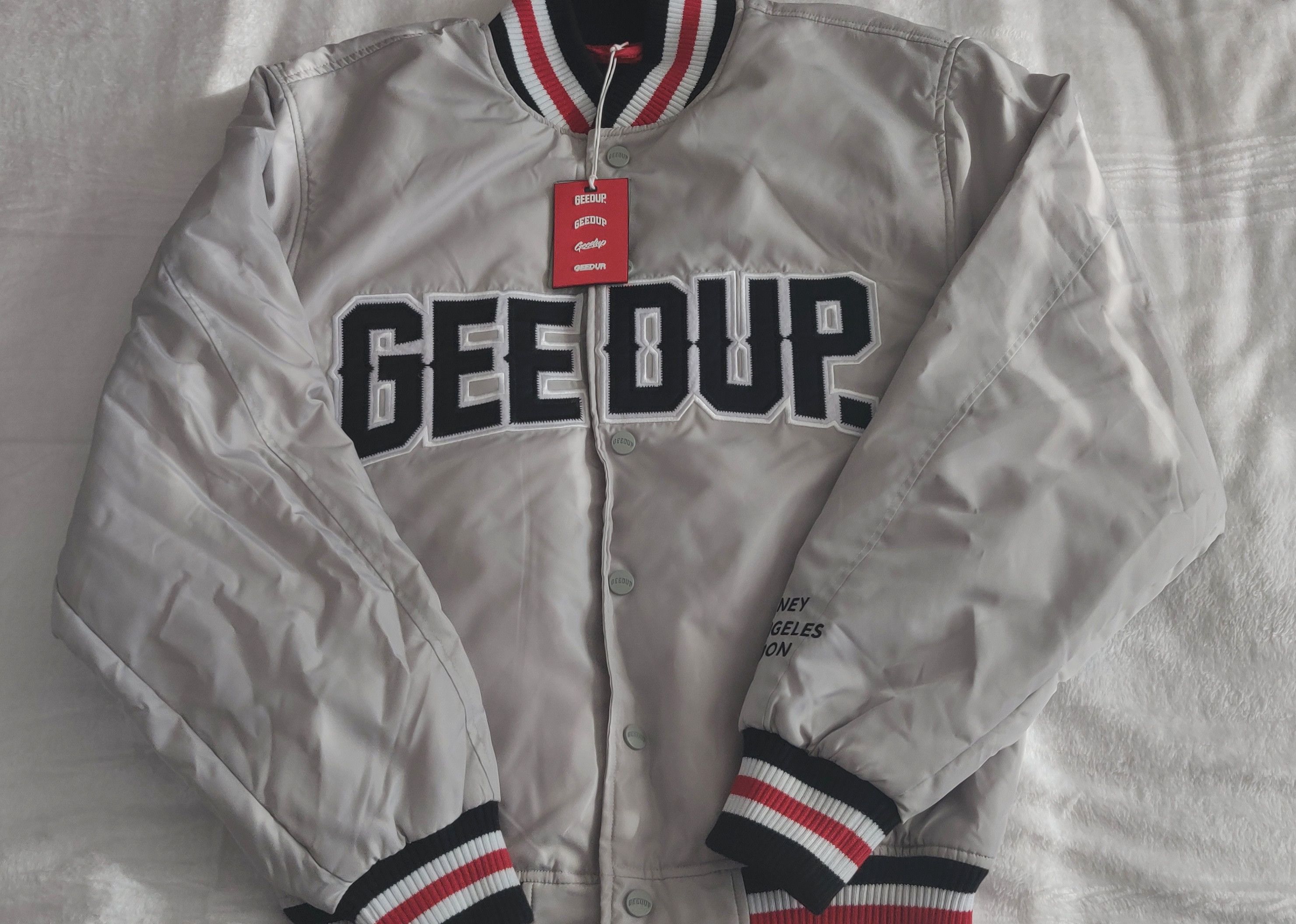Other Geedup Company Varsity Grey/Red XL Size US XL / EU 56 / 4 - 1 Thumbnail