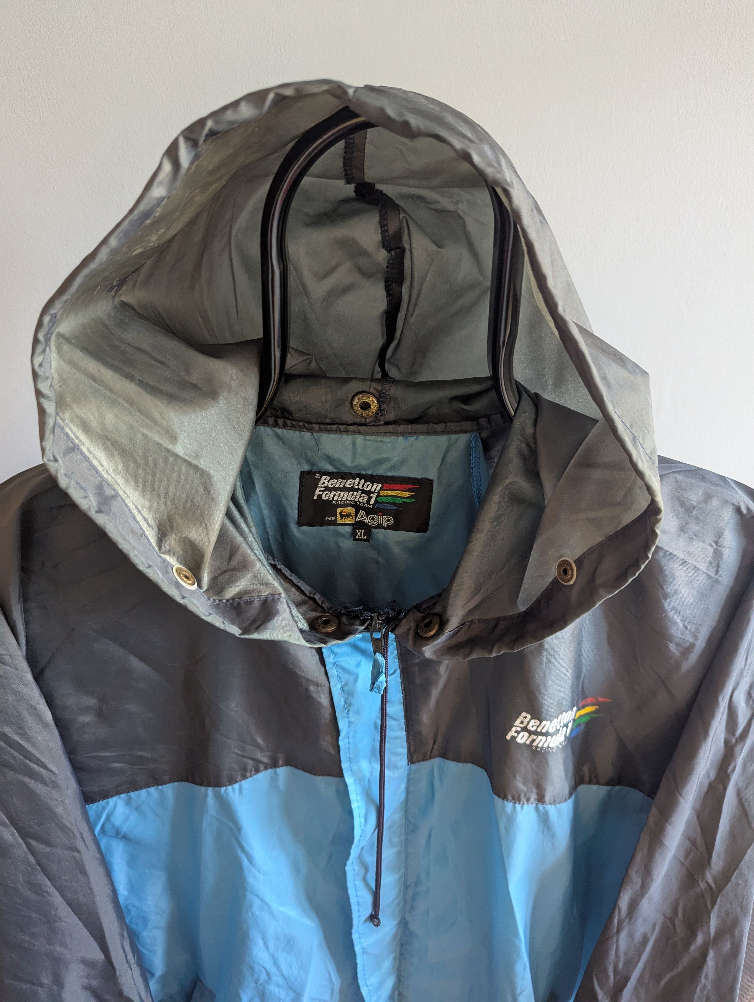 Benetton × Formula 1 Vintage Benetton Formula 1 Rain Jacket Size US XL / EU 56 / 4 - 5 Thumbnail