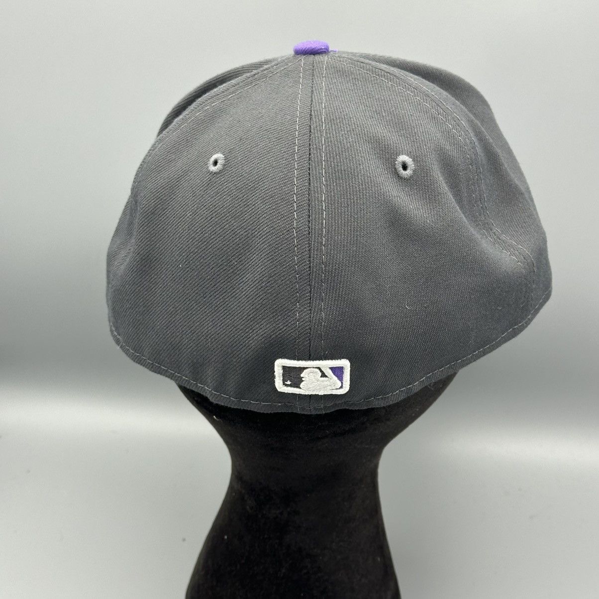 New Era Colorado Rockies New Era 59FIFTY Fitted Hat 7 1/4 Gray Size ONE SIZE - 4 Thumbnail