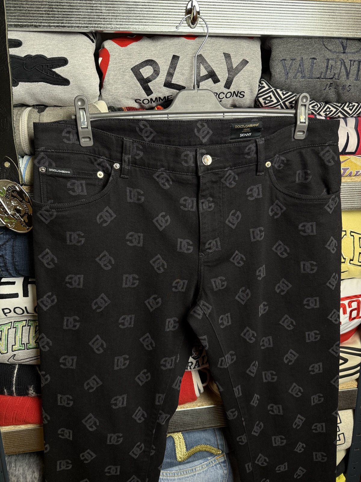 Dolce & Gabbana Dolce&Gabbana Monogram D&G Arhive Jeans Size US 42 / EU 58 - 3 Thumbnail