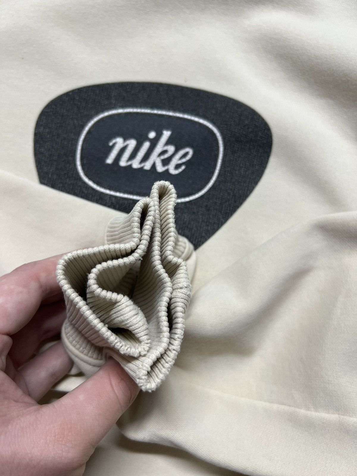 Nike × Vintage Vintage Y2k Nike 💛 Big Logo Crewneck Sweatshirt 00’s Size S / US 4 / IT 40 - 7 Thumbnail