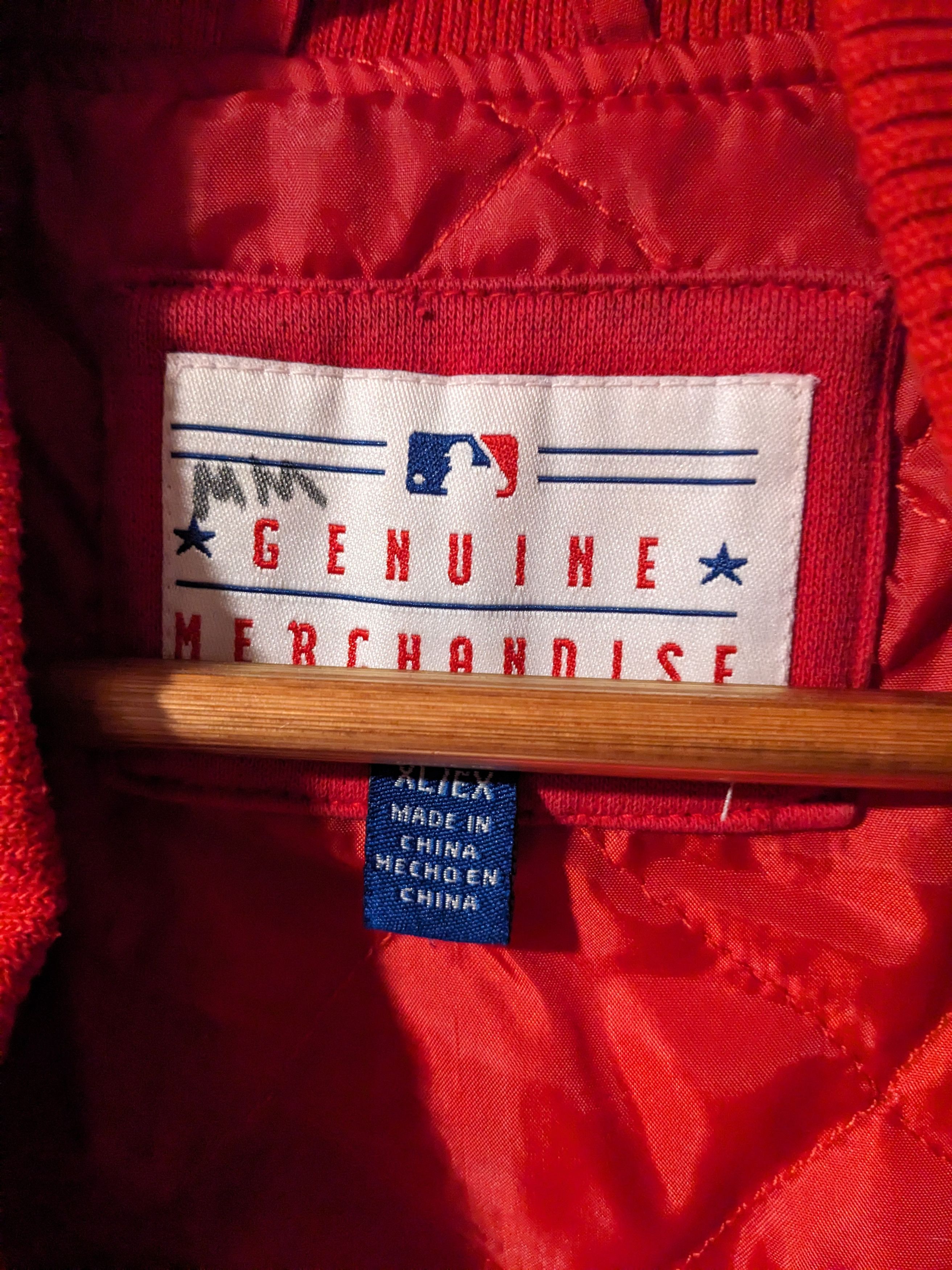 MLB × Vintage Vintage 2008 Phillies MLB Baseball World Series Jacket Size US XL / EU 56 / 4 - 11 Thumbnail