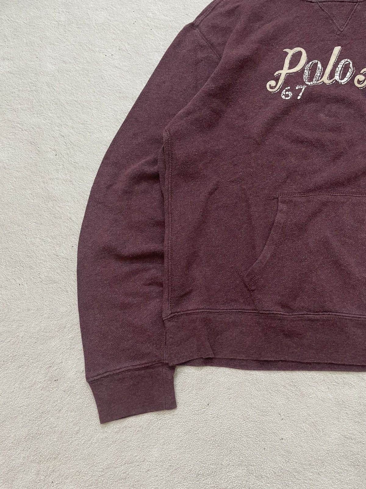 Polo Ralph Lauren 2000s RRL Burgundy Hooded Patch Mastermind If6was9 Y2K LGB Size US M / EU 48-50 / 2 - 5 Thumbnail