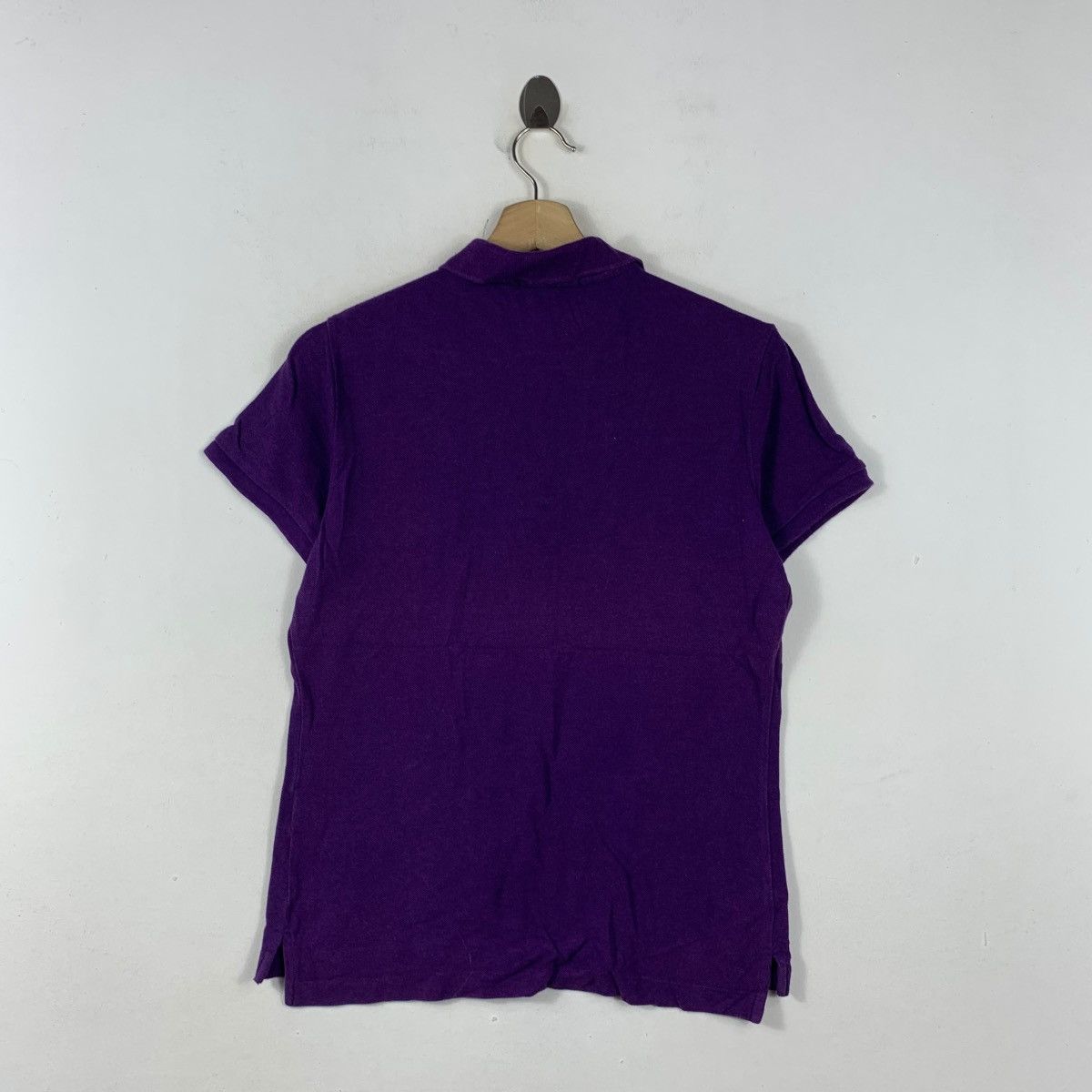 Polo Ralph Lauren Vintage POLO RALPH LAUREN Pony Patchwork Wool Tee Shirt Top Size L / US 10 / IT 46 - 6 Thumbnail