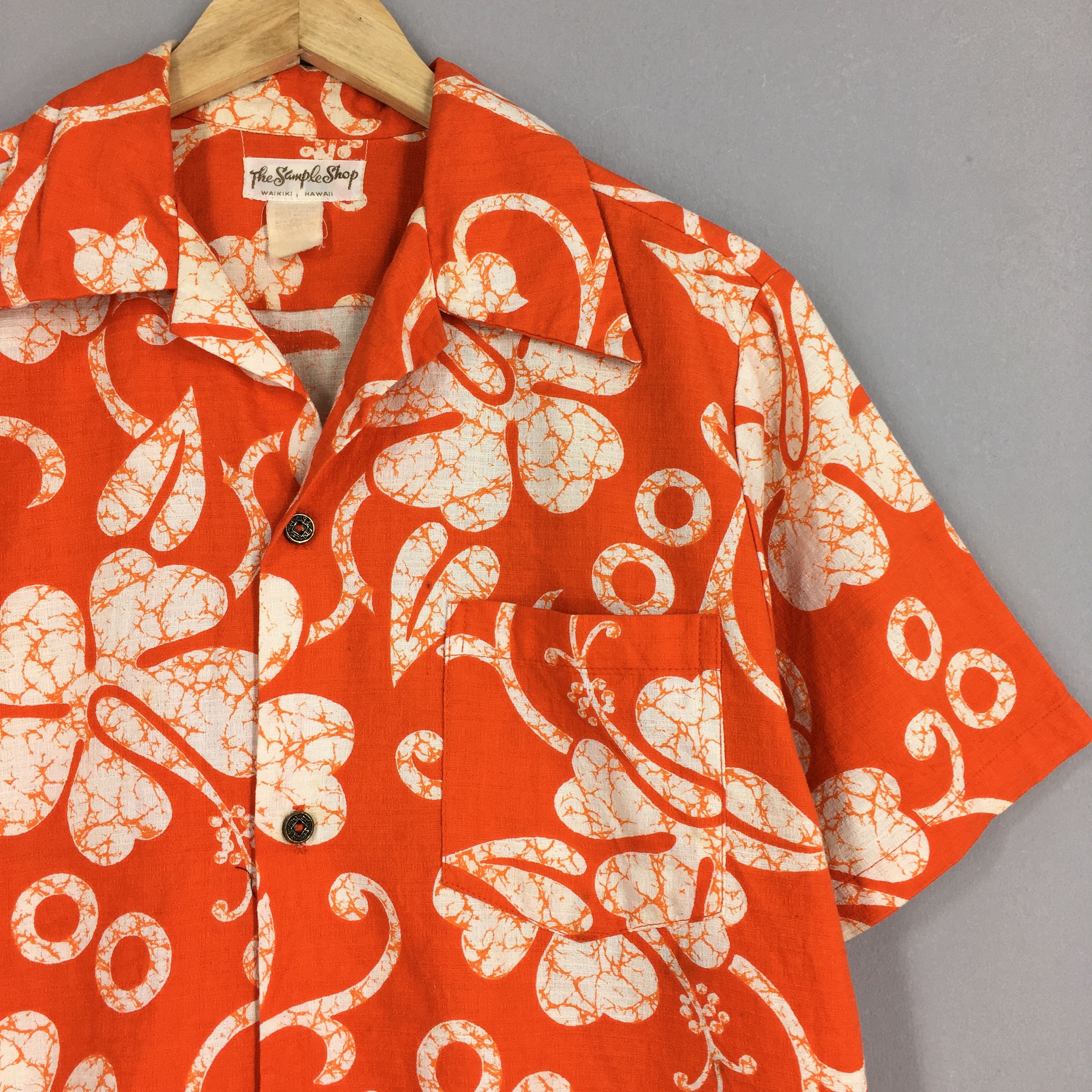 Other 70's Hawaiian Hibiscus Tropical Waikiki Hawaii Shirt Medium Size US M / EU 48-50 / 2 - 2 Thumbnail