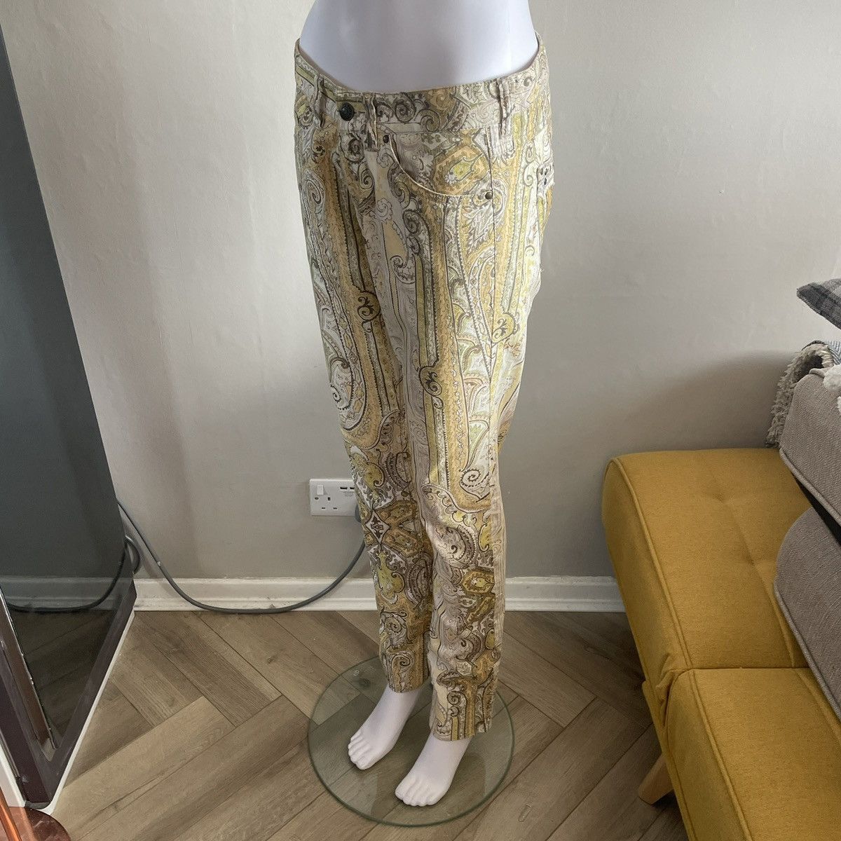 Isabel Marant Isabel Marant Jalyne Paisley Skinny Jeans Size 27" / US 4 / IT 40 - 9 Thumbnail