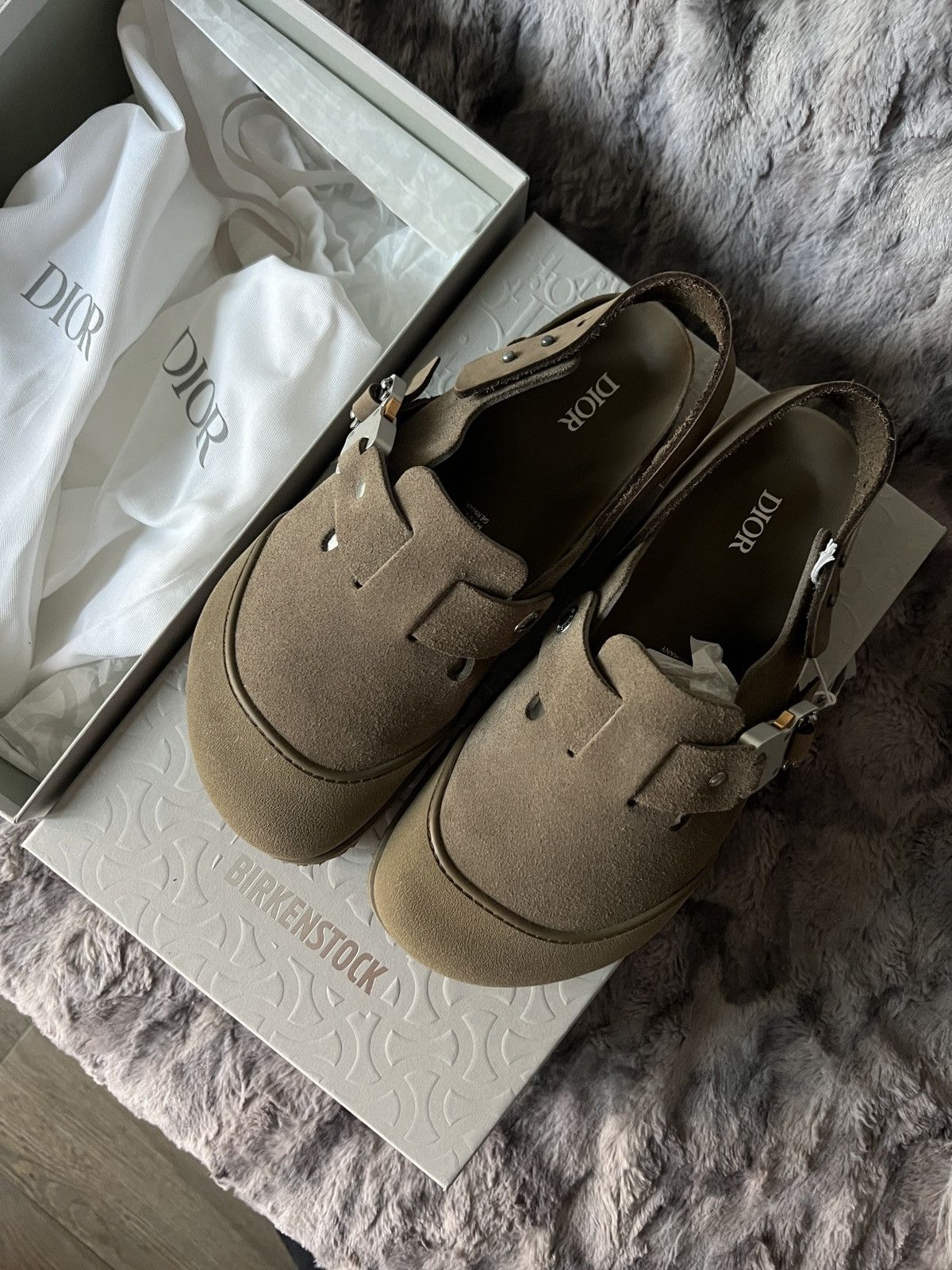 Birkenstock × Dior S/S 2023 Dior x Birkenstock - Tokio Mule (Limited Edition) Size US 8.5 / EU 41-42 - 9 Thumbnail