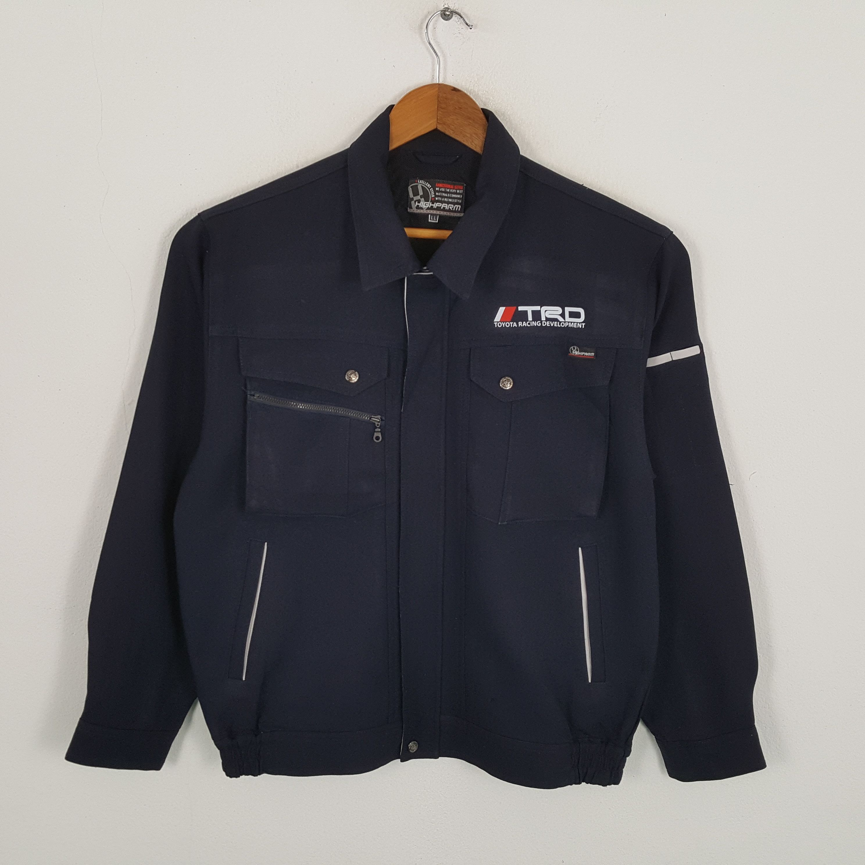 Japanese Brand × Vintage Vintage TRD TOYOTA RACING Japanese Custom Jacket Size US L / EU 52-54 / 3 - 3 Thumbnail