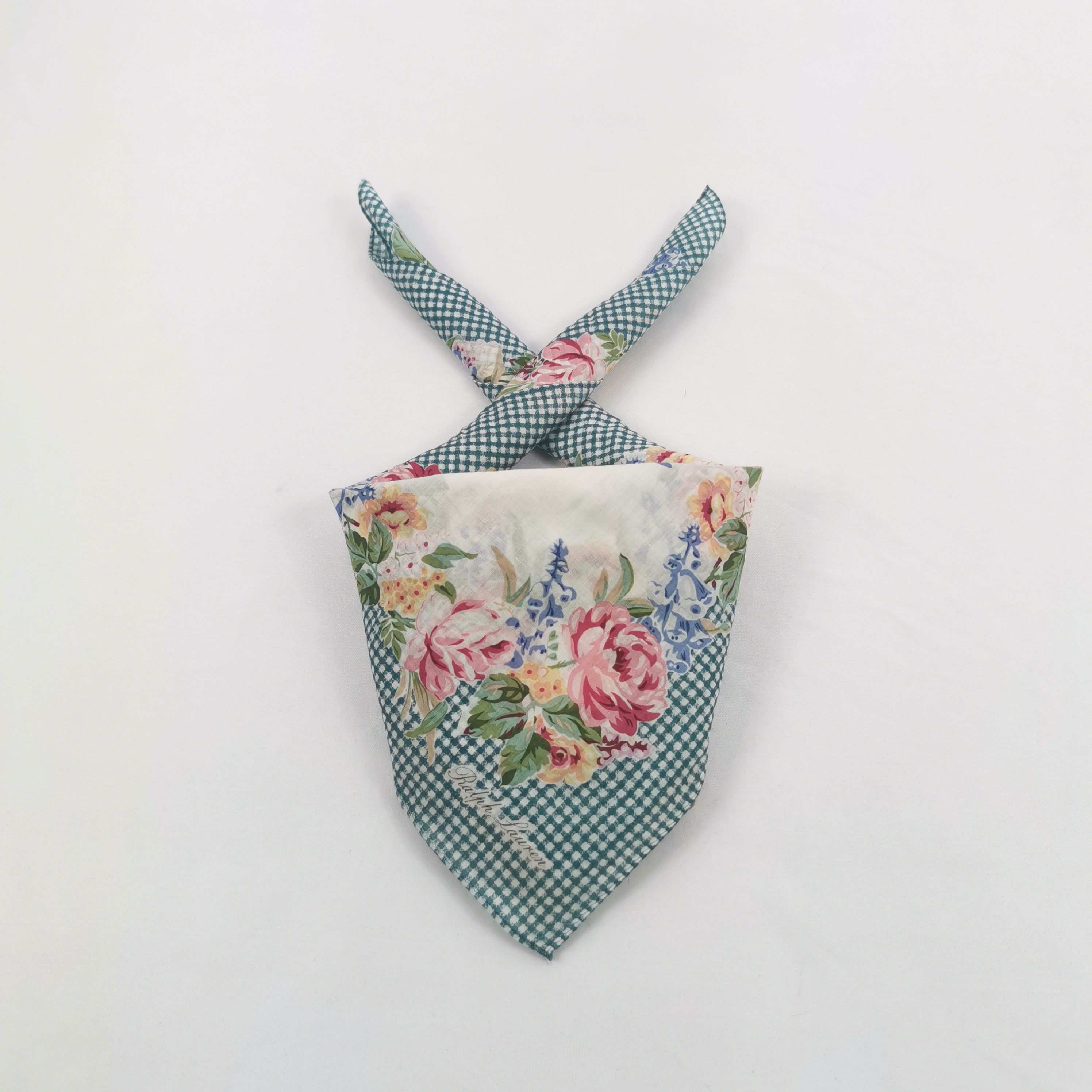 Ralph Lauren × Vintage Vintage Ralph Lauren Handkerchief Neckerchief Bandana Size ONE SIZE - 1 Thumbnail