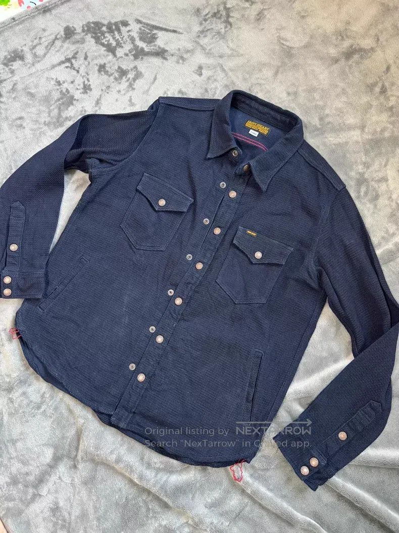 Iron Heart Iron Heart Iron heart thorn 12oz workwear shirt Size US XL / EU 56 / 4 - 1 Thumbnail