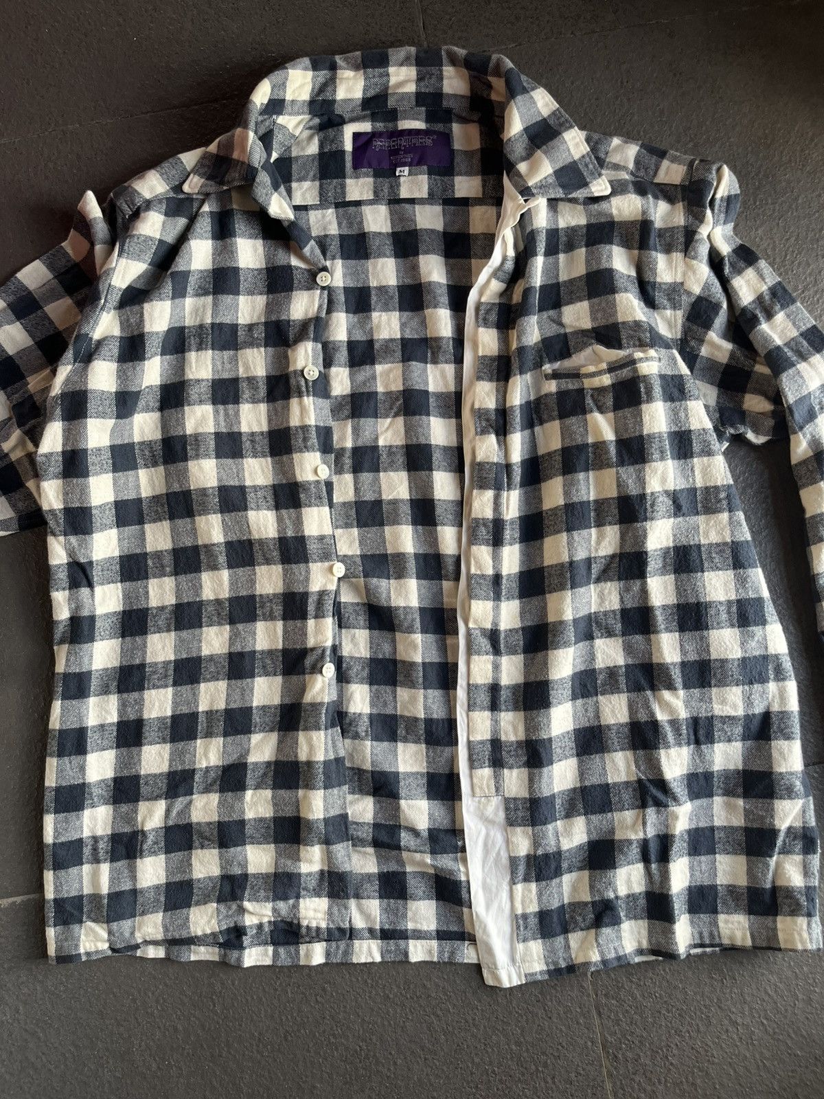 Nepenthes Nepenthes Checkered Flannel B/D Gingham Shirt Japan Size US M / EU 48-50 / 2 - 11 Thumbnail