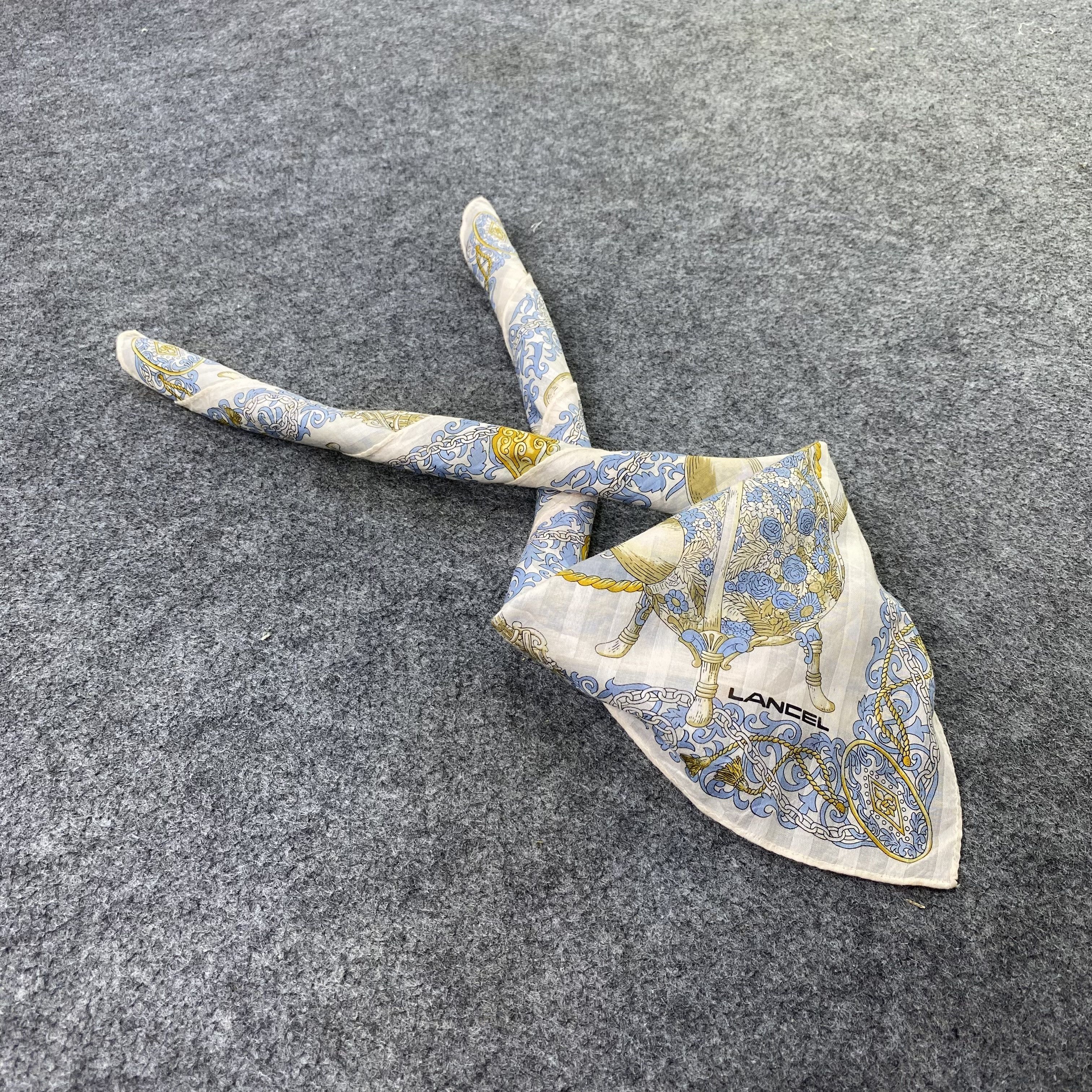 Lancel Lancel Handkerchief / Bandana / Neckerchief-B2348 Size ONE SIZE - 1 Thumbnail