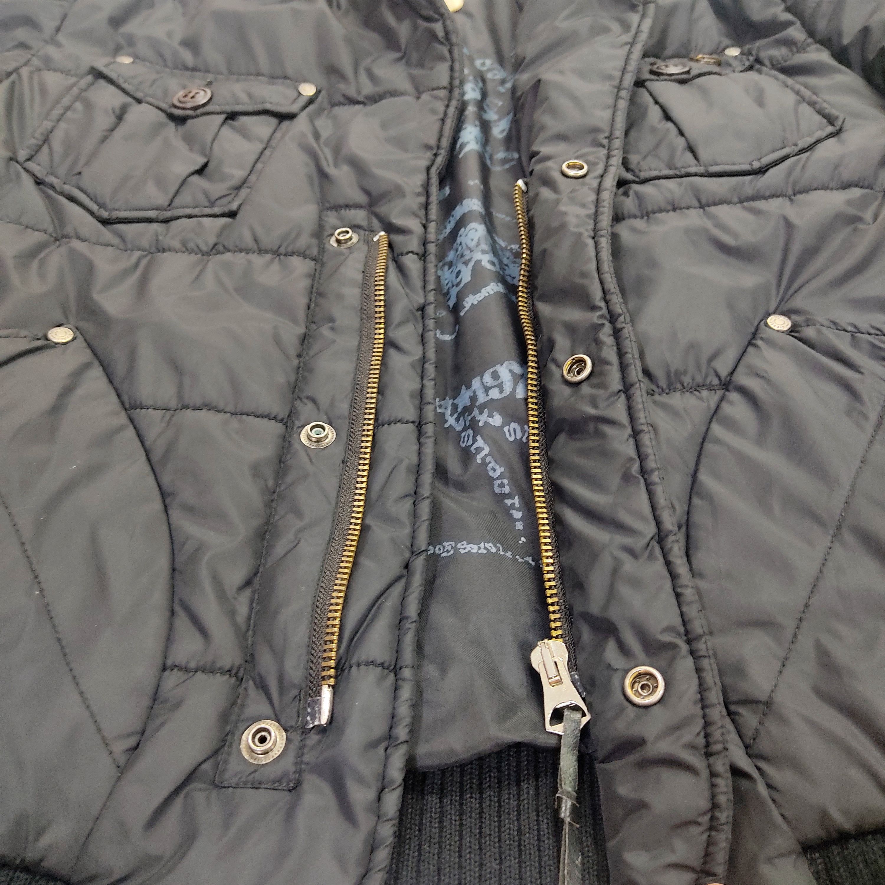 Beauty Beast DIESEL Molvena 36060 Light Puffer Jacket Size US S / EU 44-46 / 1 - 15 Thumbnail