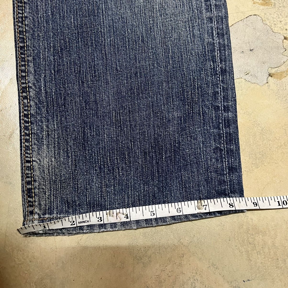 Edwin × Japanese Brand Edwin 503 Premium Made In Japan Distressed Denim Jeans Size US 33 - 14 Thumbnail