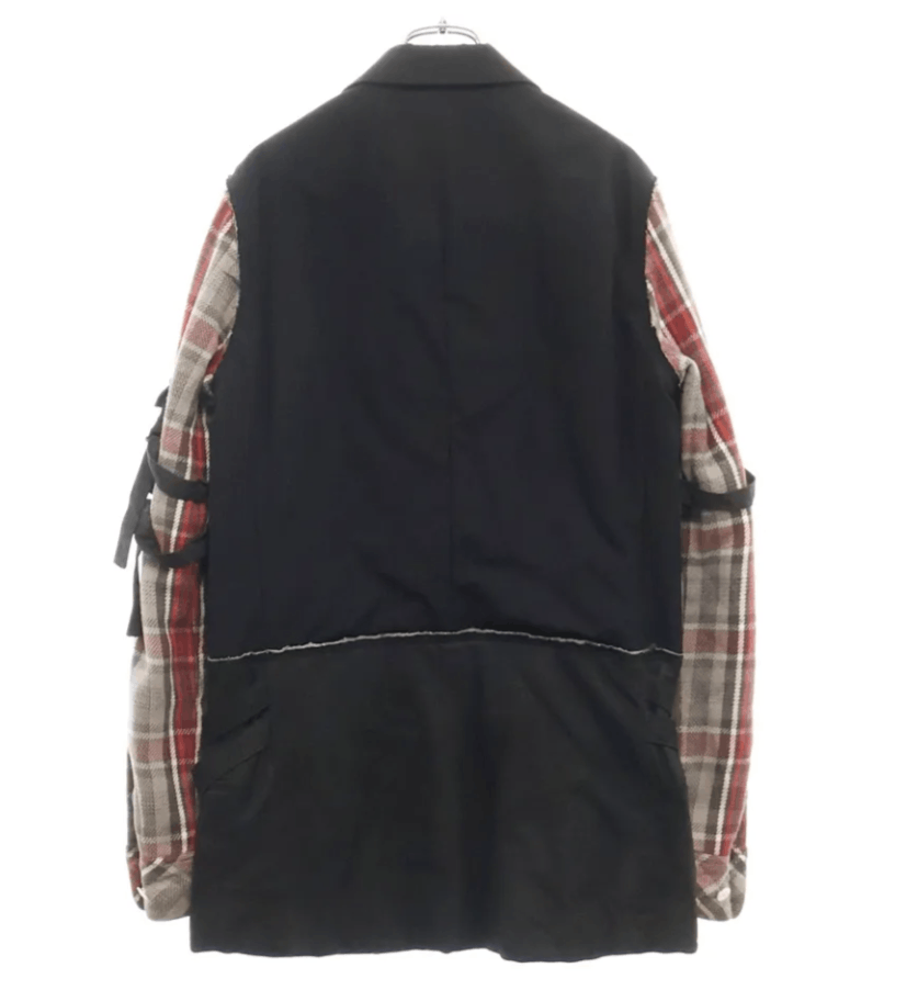 Number (N)ine 05AW ARCHIVE HIGH STREET Period Docking Wool Jacket Size US M / EU 48-50 / 2 - 2 Thumbnail