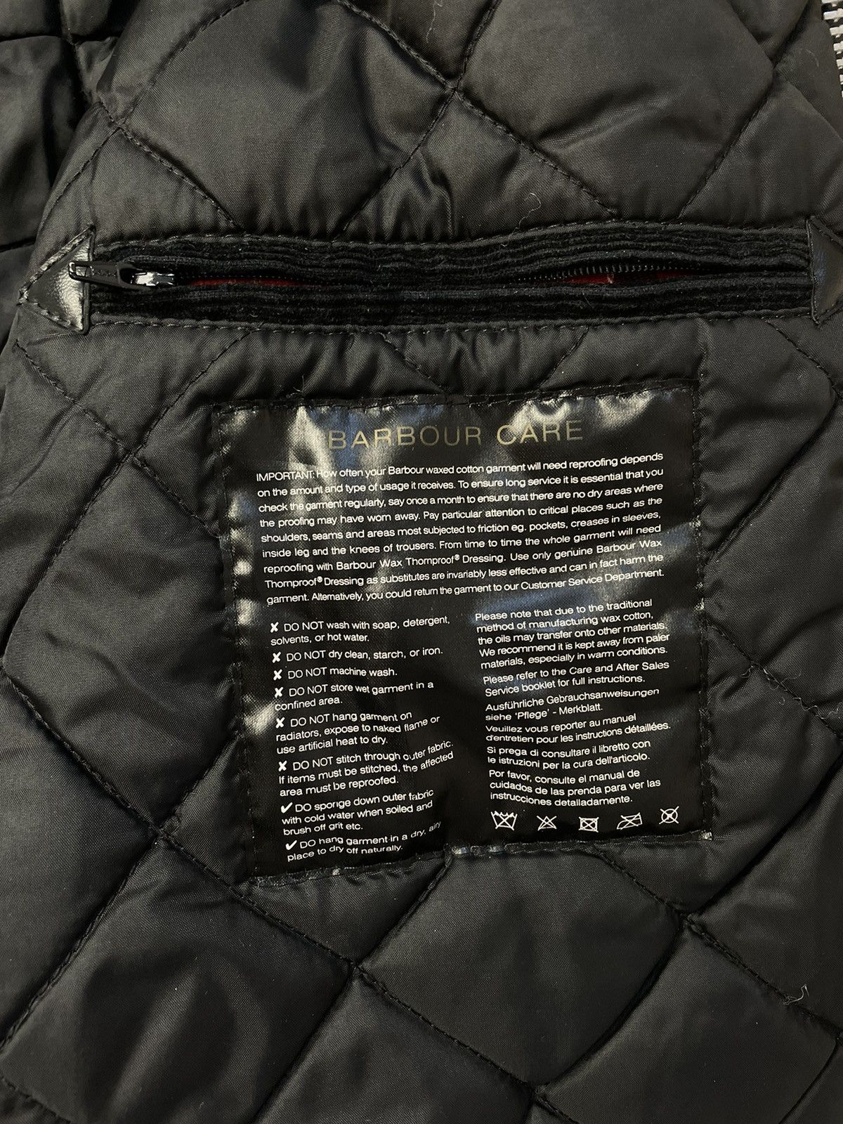 Barbour Barbour International Duke Waxed Men Jacket XXl Men Size US XXL / EU 58 / 5 - 10 Thumbnail