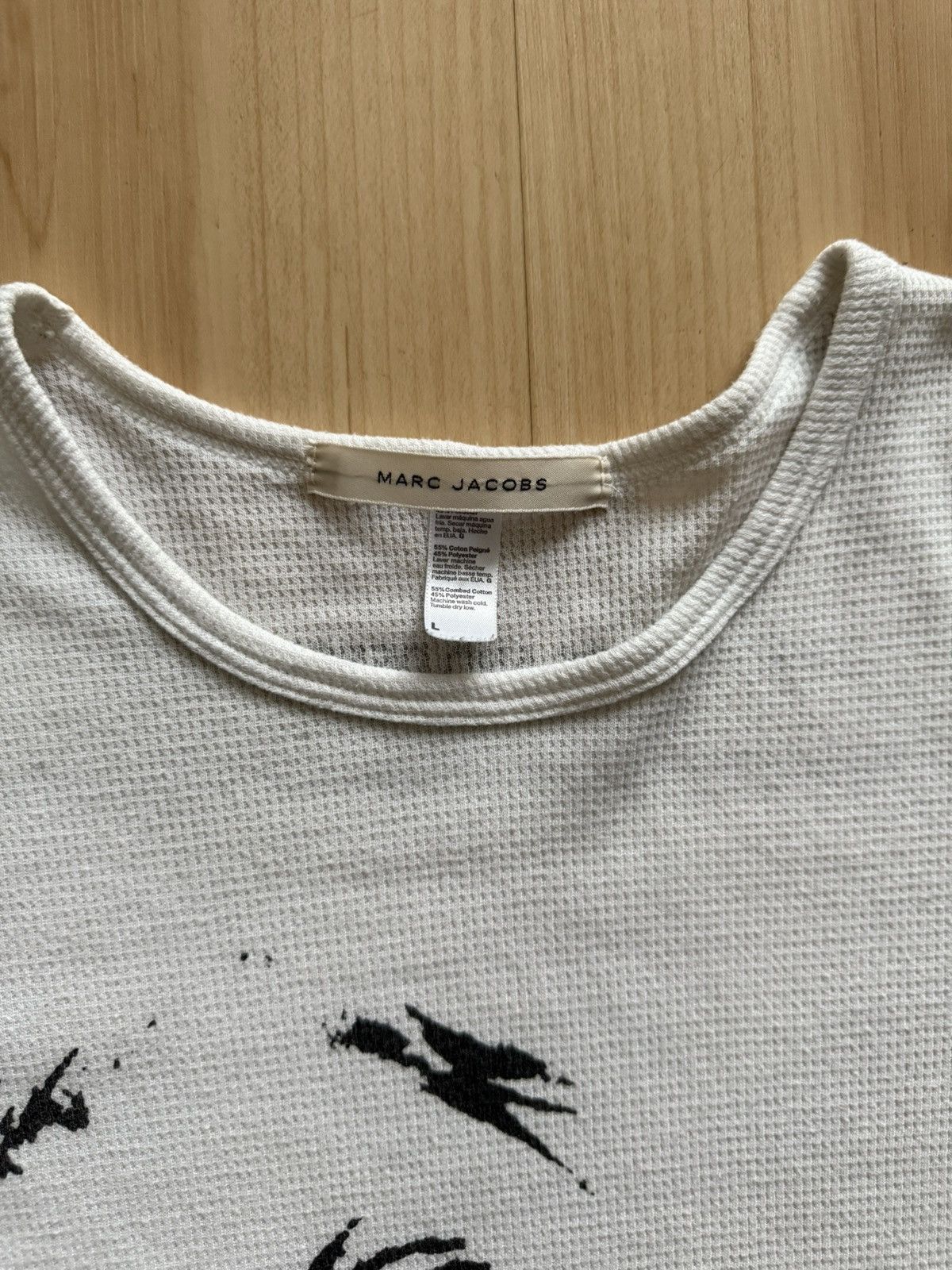 Marc Jacobs × Vintage Vintage Marc Jacobs Blondie Debbie Harry Longsleeve Thermal Size US L / EU 52-54 / 3 - 3 Thumbnail