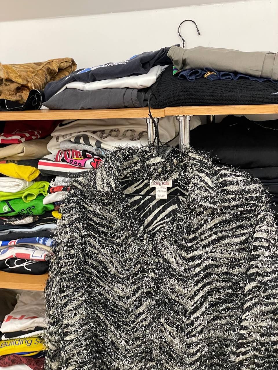 Other Vintage Faux Fur Jacket Size L / US 10 / IT 46 - 4 Thumbnail