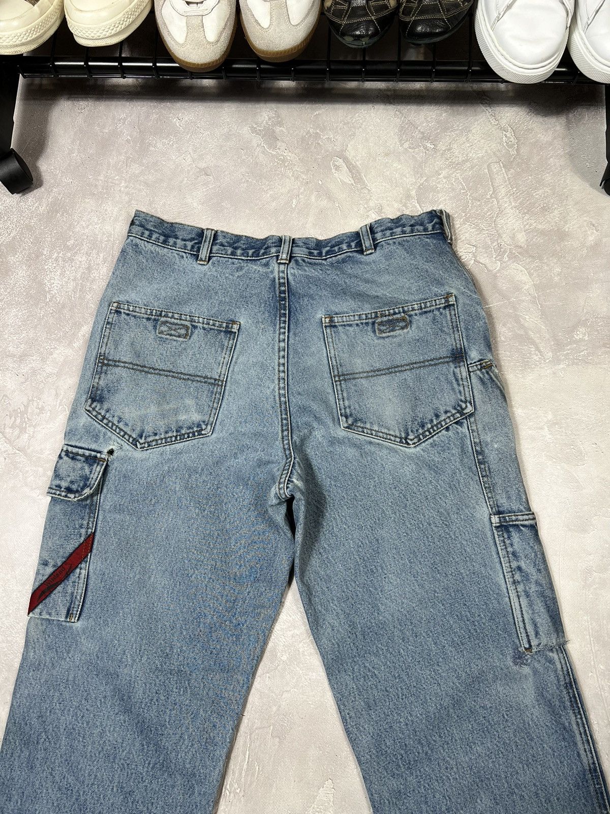 Vintage Vintage Carhartt style Carpentre Cargo Pants Size US 34 / EU 50 - 3 Thumbnail
