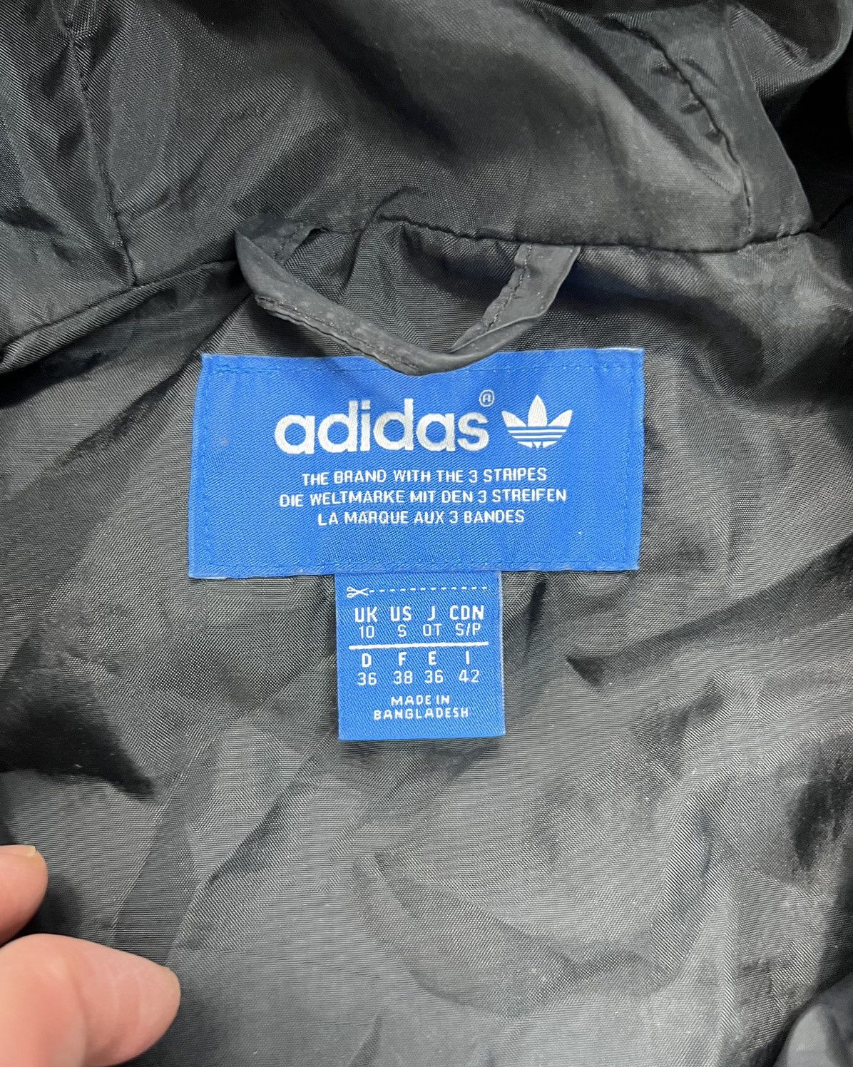 Adidas Puffer Jacket Adidas Black Women Size S / US 4 / IT 40 - 3 Thumbnail