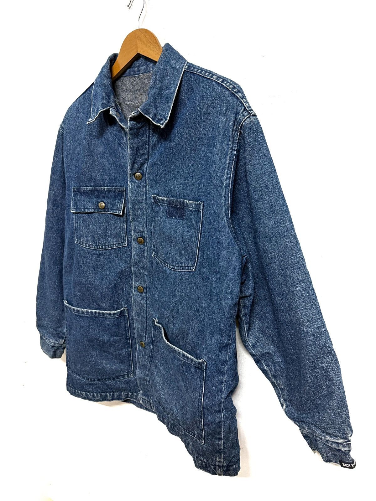 Ben Davis × Vintage Vintage Ben Davis Chore Denim Jacket Size US M / EU 48-50 / 2 - 3 Thumbnail