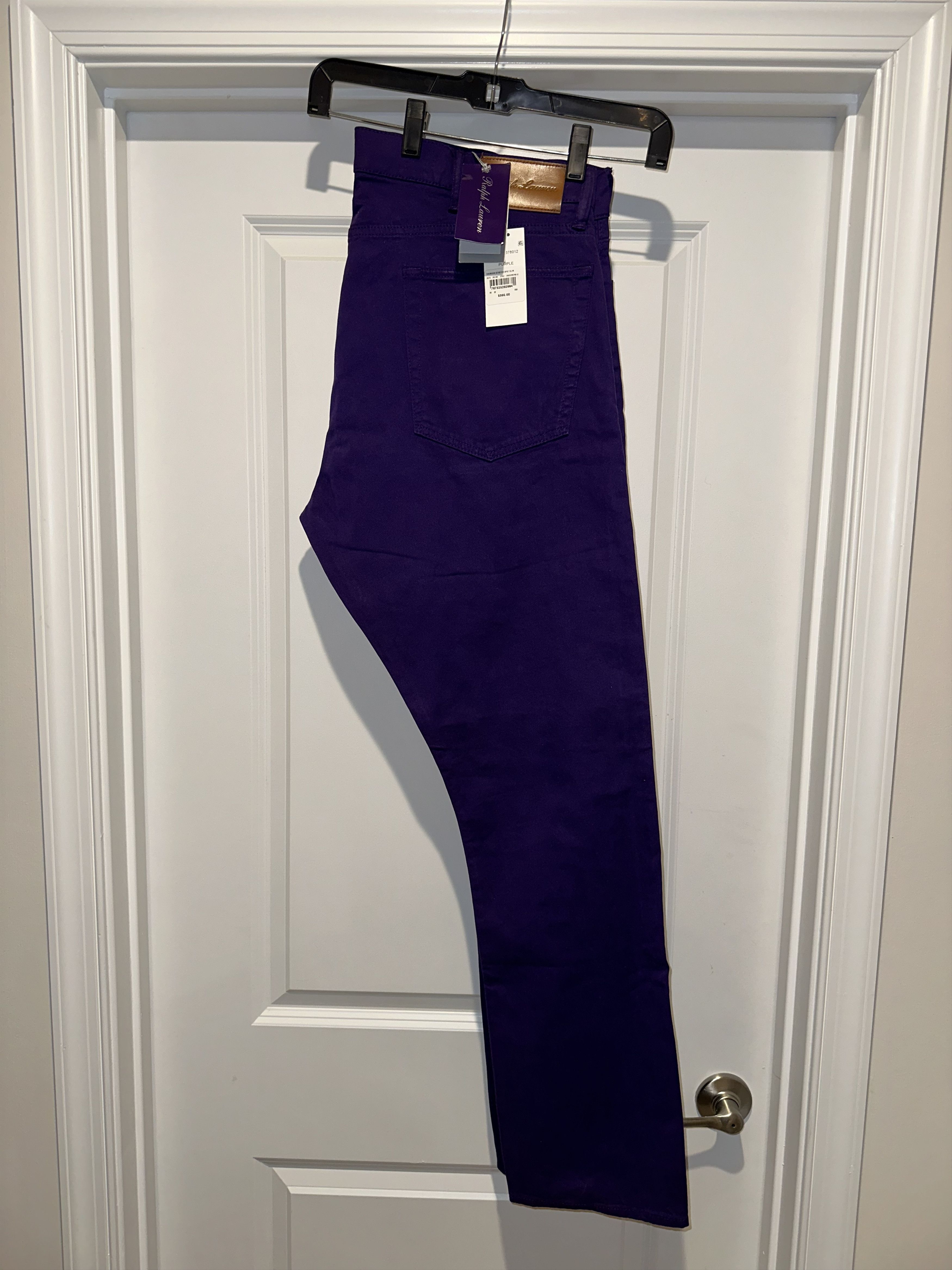 image of Ralph Lauren Purple Label Ralph Laurent Purple Label Slim Jeans $395 Size 38, Men's