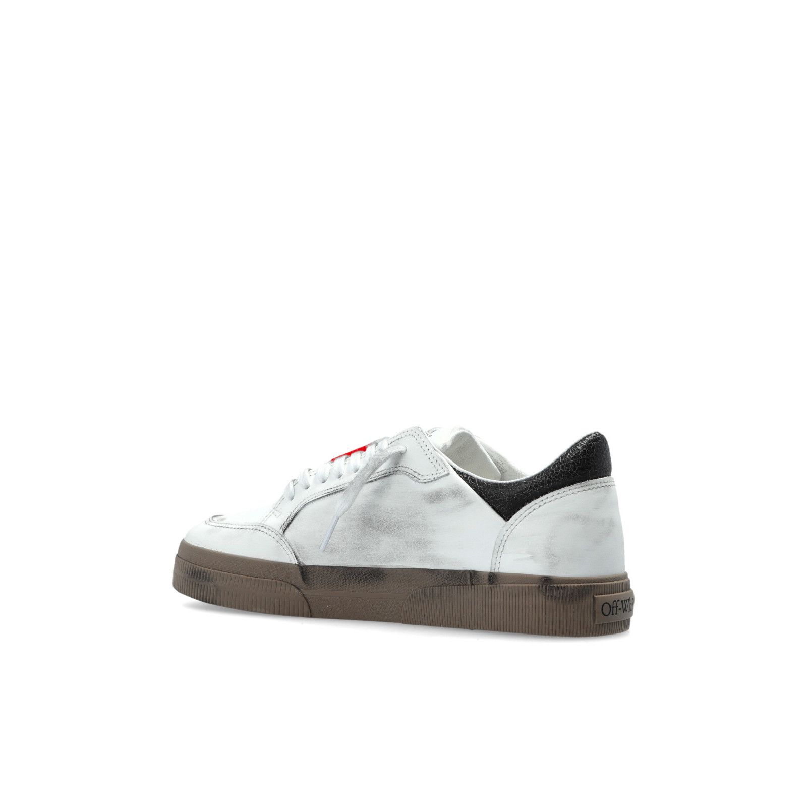 Off-White OFF-WHITE Vulc Low White Leather Sneakers New & Authentic (M Size US 9 / EU 42 - 3 Thumbnail