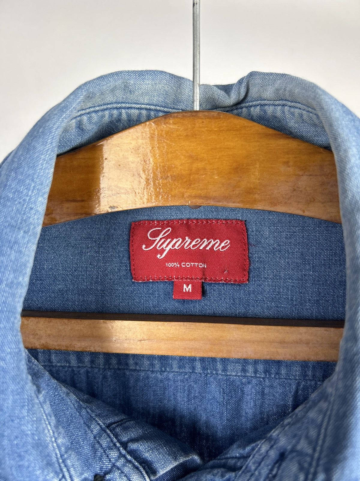Supreme supreme western denim shirt Size US M / EU 48-50 / 2 - 5 Thumbnail