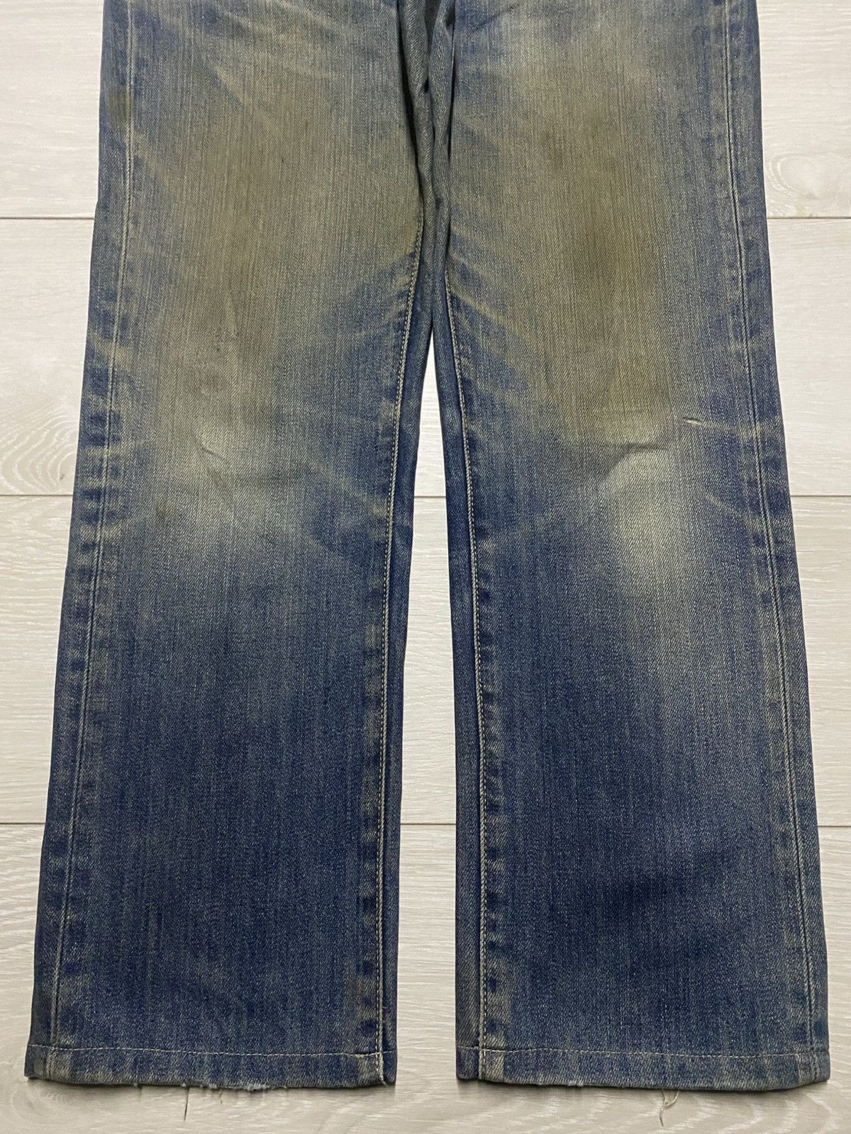 Vintage Vintage Japanese Brand Uniqlo Mud wash Loose Jeans Size US 32 / EU 48 - 5 Thumbnail
