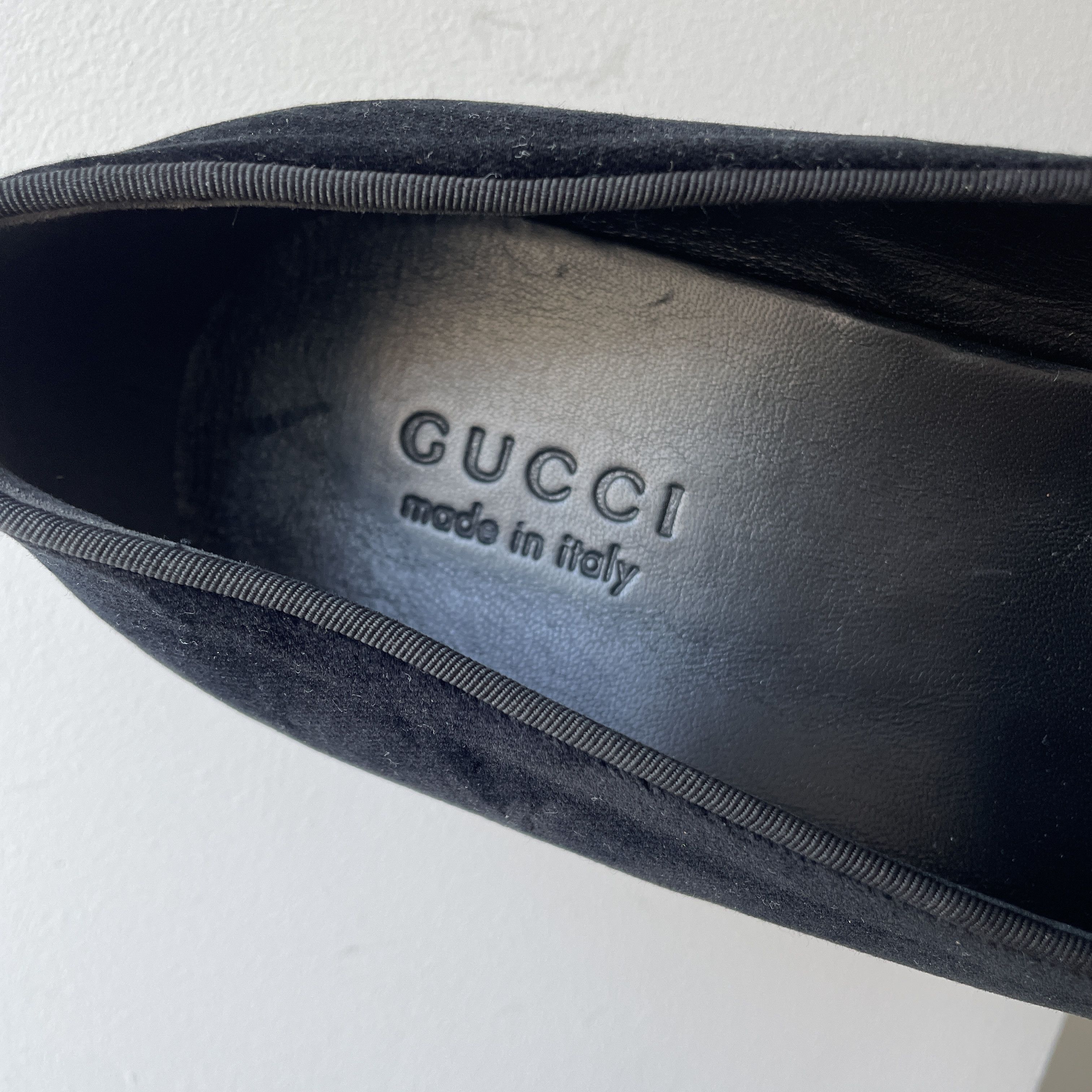 Gucci Gucci Runway Logo Flying Pig Velvet Leather Loafer Size US 11.5 / EU 44-45 - 8 Thumbnail