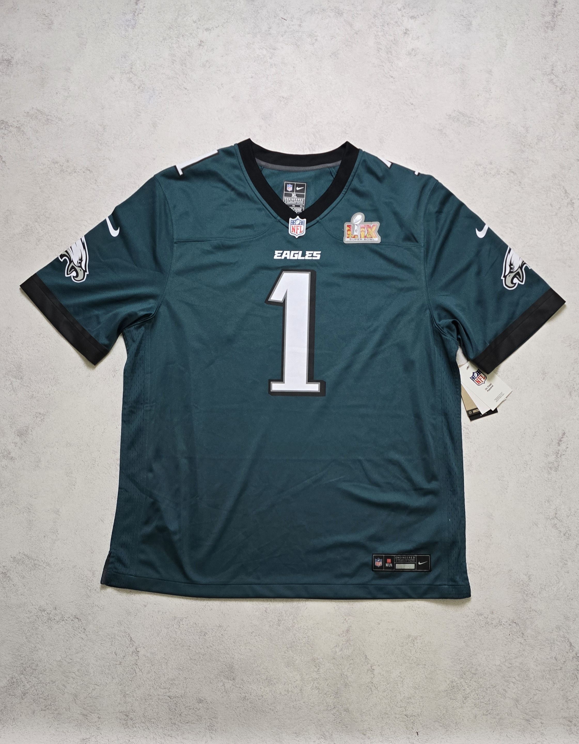 Nike Hurts Jersey Midnight Philadelphia Eagles SuperBowl LIX Size US XL / EU 56 / 4 - 1 Thumbnail