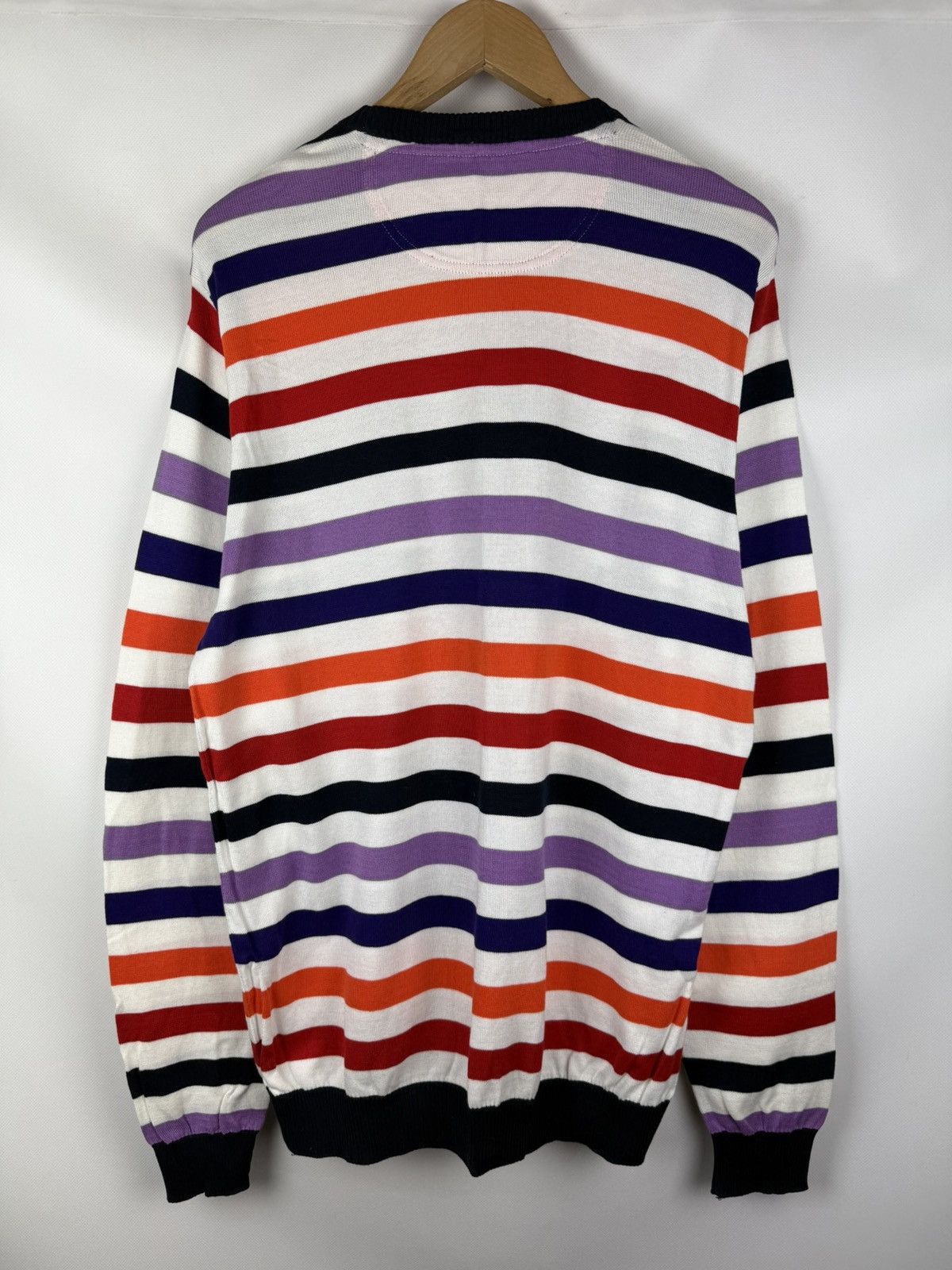 Paul & Shark Paul & Shark Men’s Striped Knitted Crewneck Sweater Pullover Size US XXL / EU 58 / 5 - 14 Thumbnail