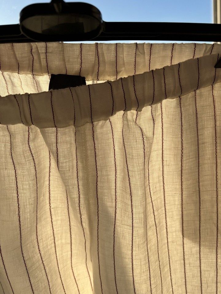 Other Persona by Marina Rinaldi Linen Blend Pants White US 10 Size 32" / US 10 / IT 46 - 4 Thumbnail