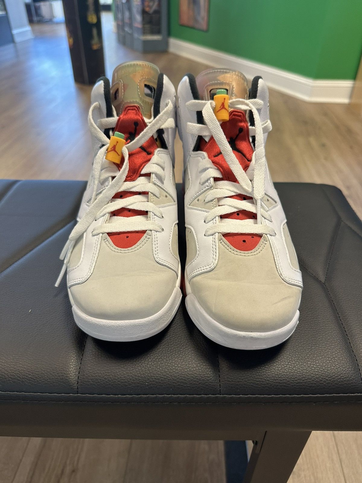 Nike Jordan 6 retro Hare Size US 7 / EU 40 - 4 Thumbnail