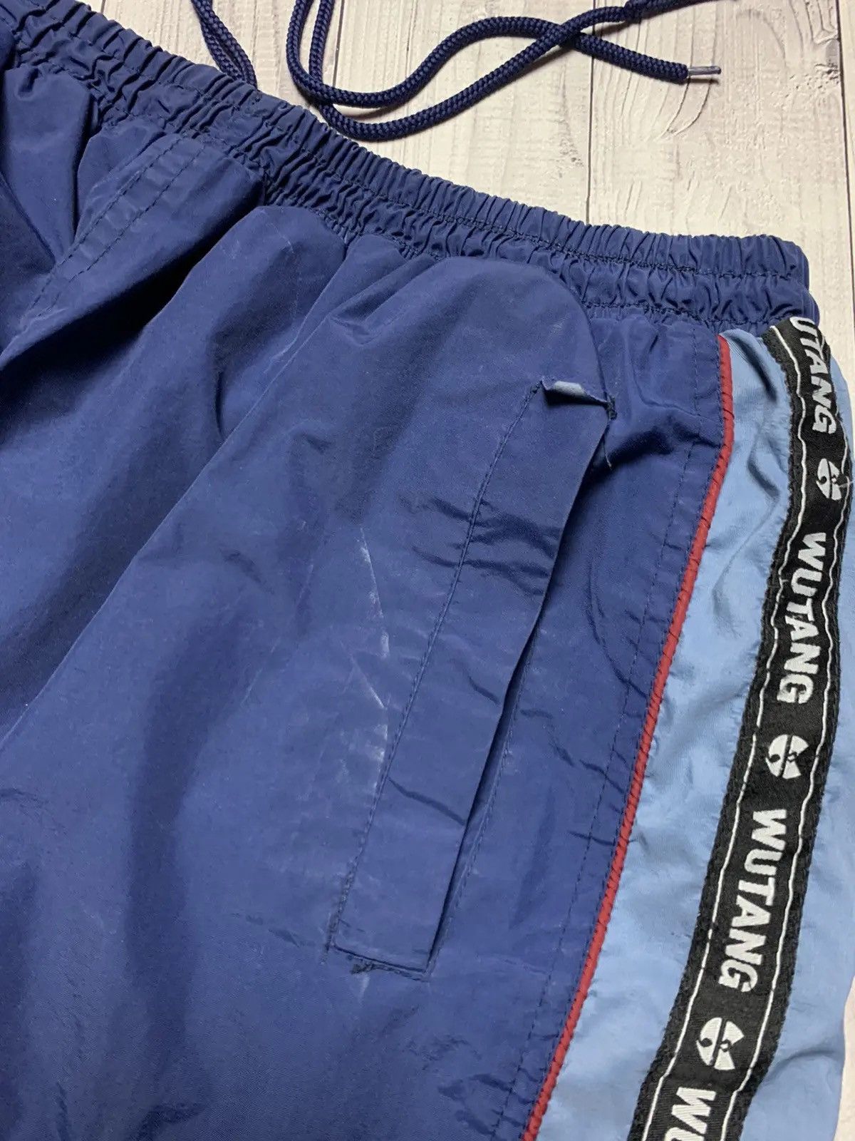Wu-Tang Clan Vintage Wu-Tang track suit drill pants Y2K jacket big logo Size US L / EU 52-54 / 3 - 10 Thumbnail